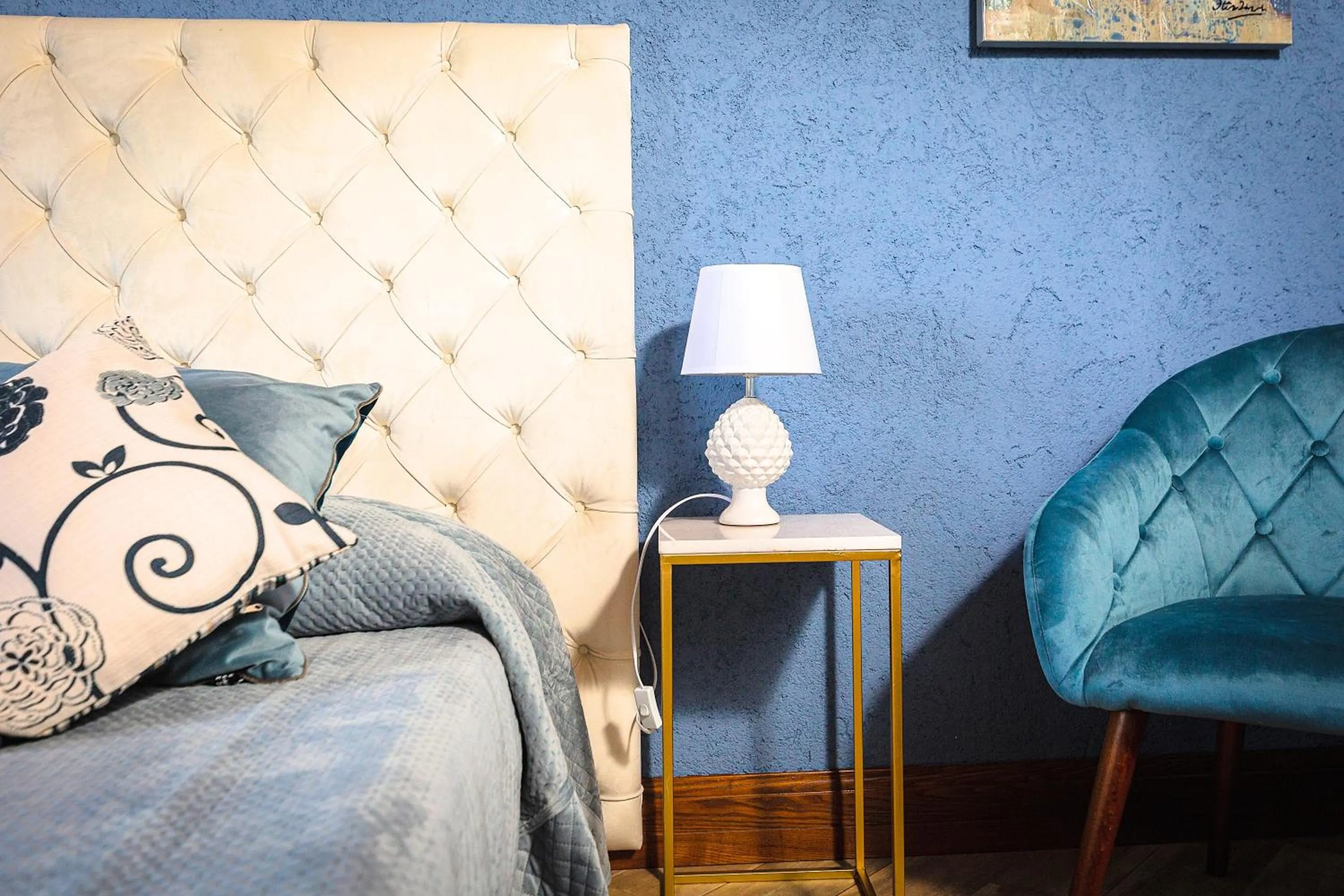 Bed in Relais Garden Cactus B&B