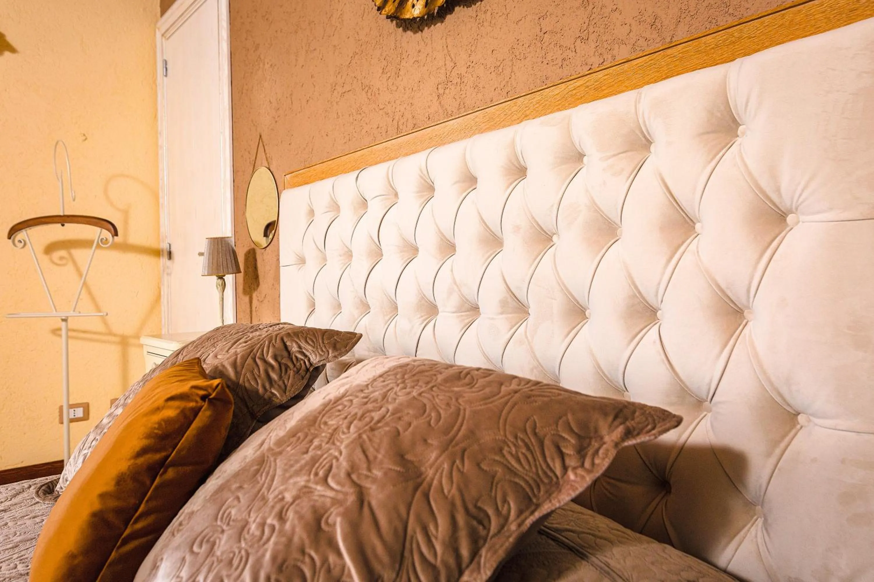 Bed in Relais Garden Cactus B&B