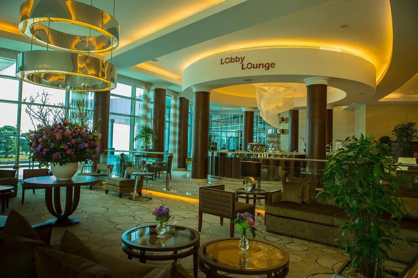 Lobby or reception in Grand Millennium Sulaimani Lobby or reception in Grand Millennium Sulaimani