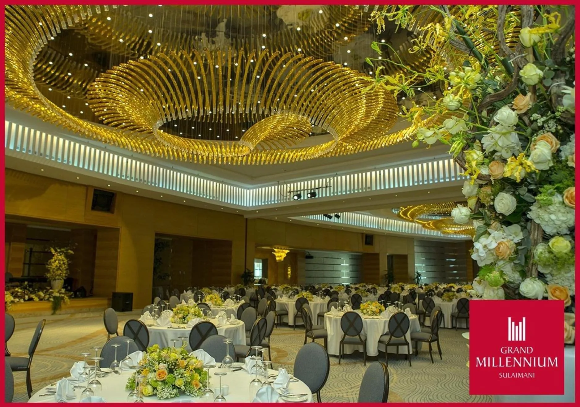 Meeting/conference room in Grand Millennium Sulaimani