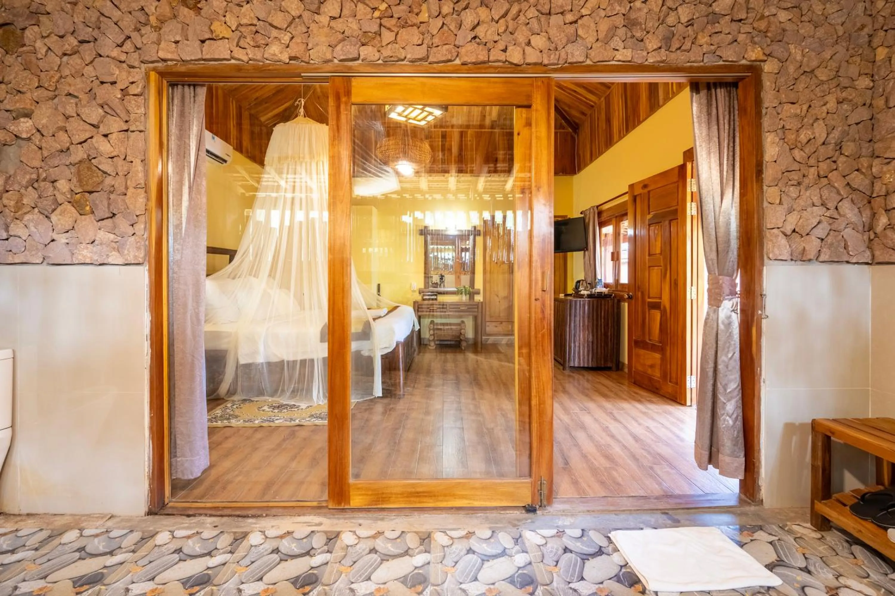 Bedroom in Chez Carole Beach Resort Phu Quoc