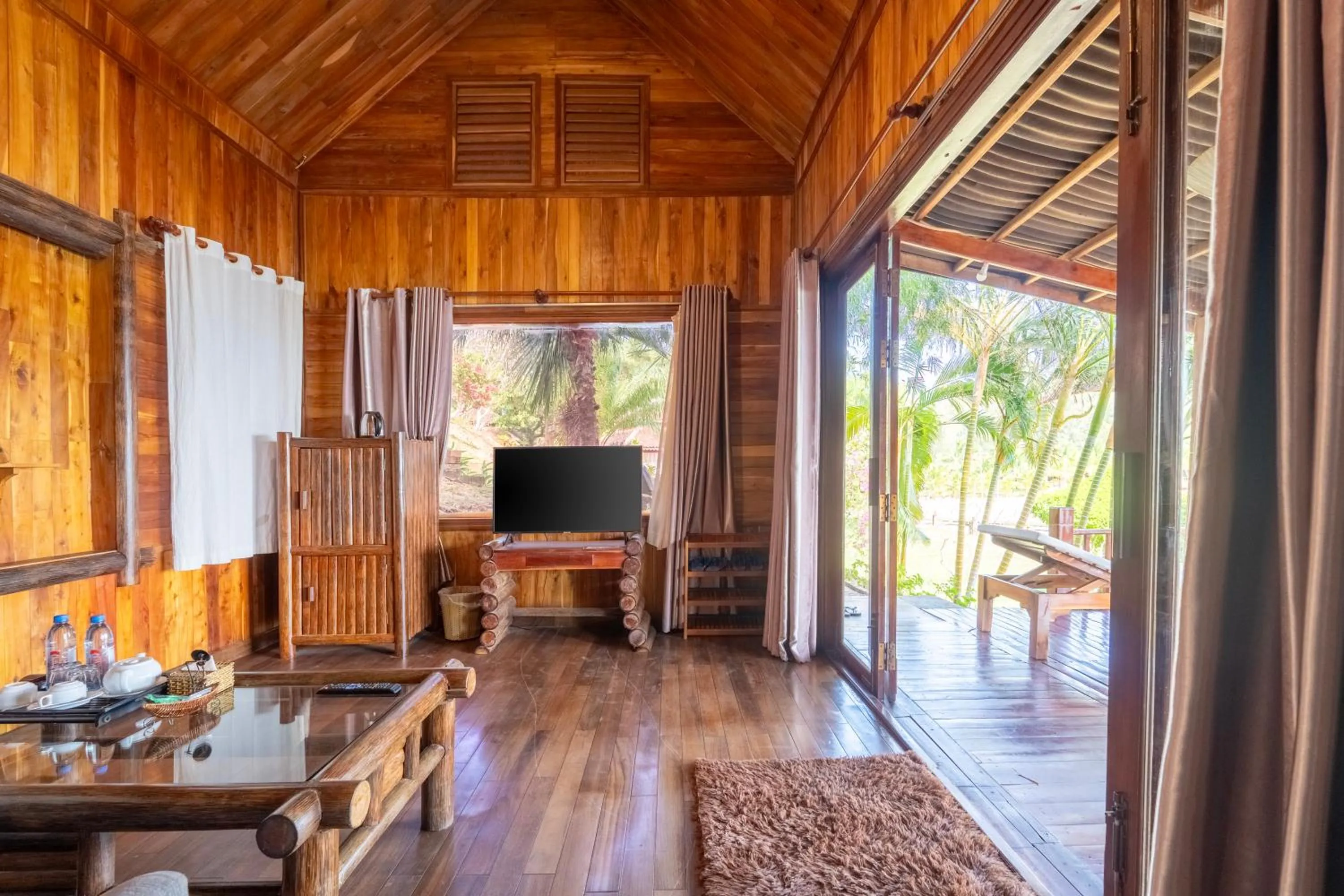 Living room in Chez Carole Beach Resort Phu Quoc