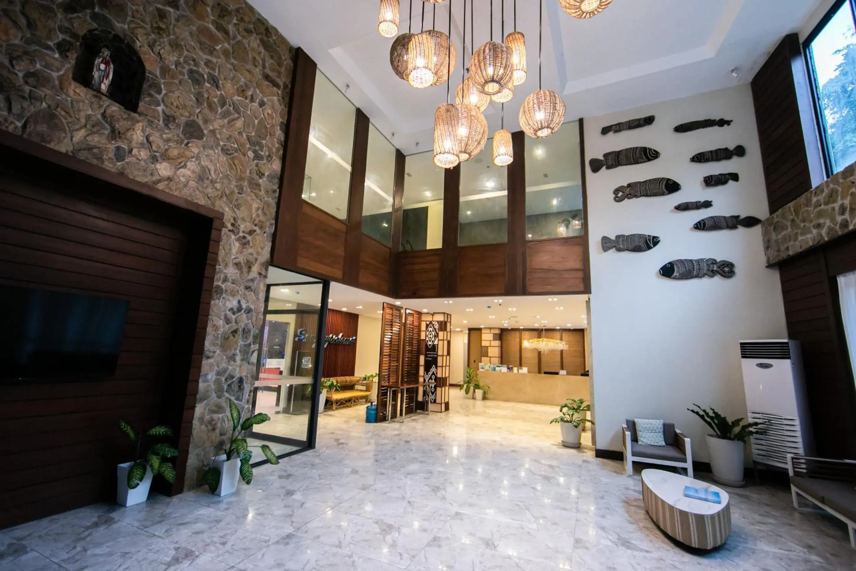 Lobby or reception in Marianne Suites El Nido Lobby or reception in Marianne Suites El Nido