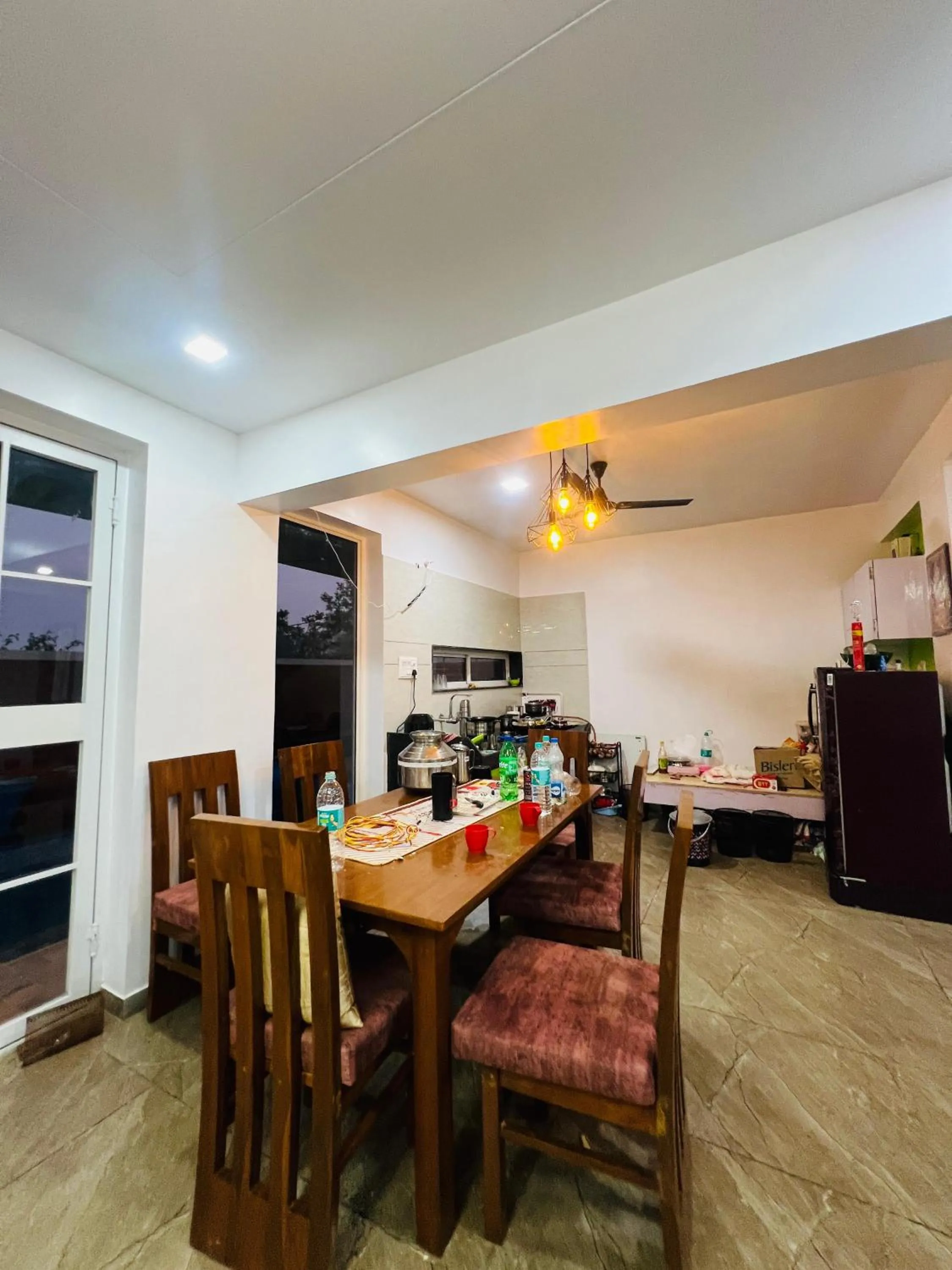 Dining area in Anudra Villa