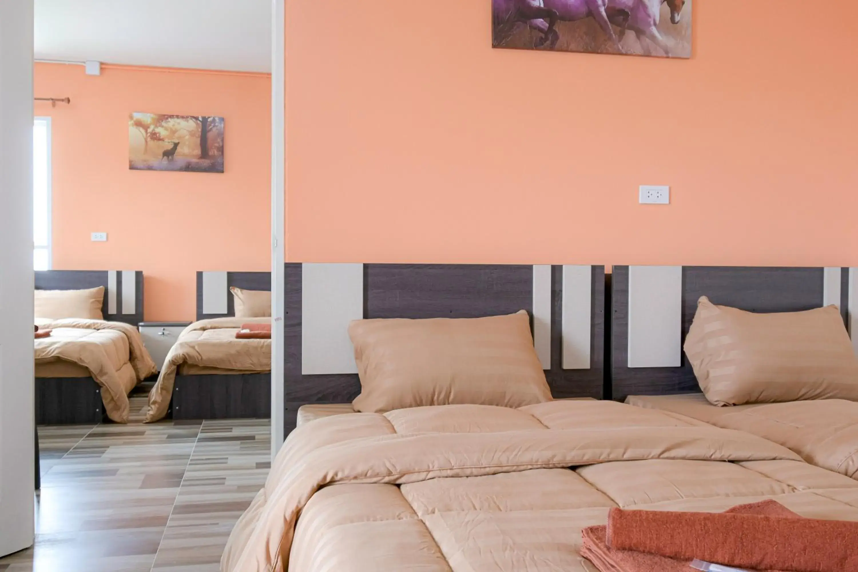 Bed in The Wish Hotel Bed in The Wish Hotel