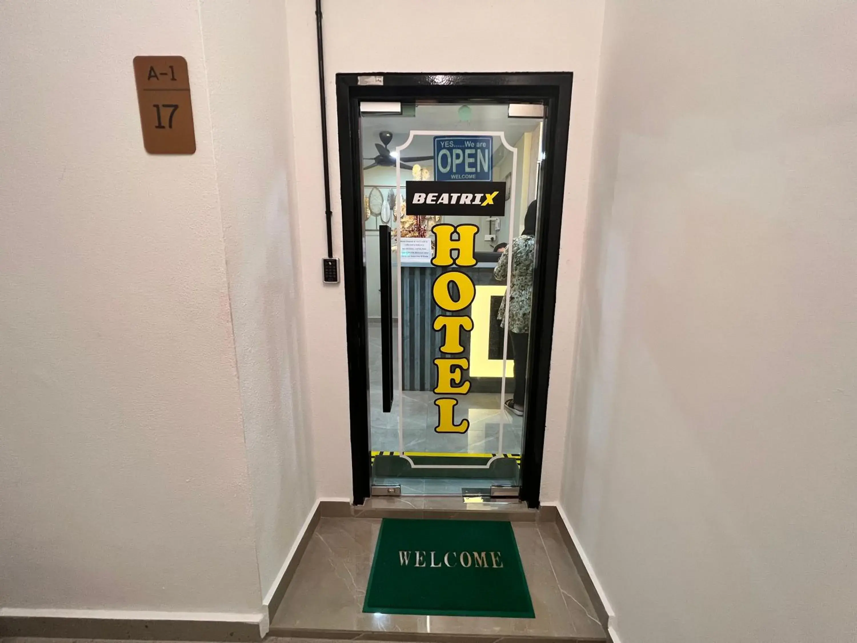 Facade/entrance in BEATRIX HOTEL Facade/entrance in BEATRIX HOTEL