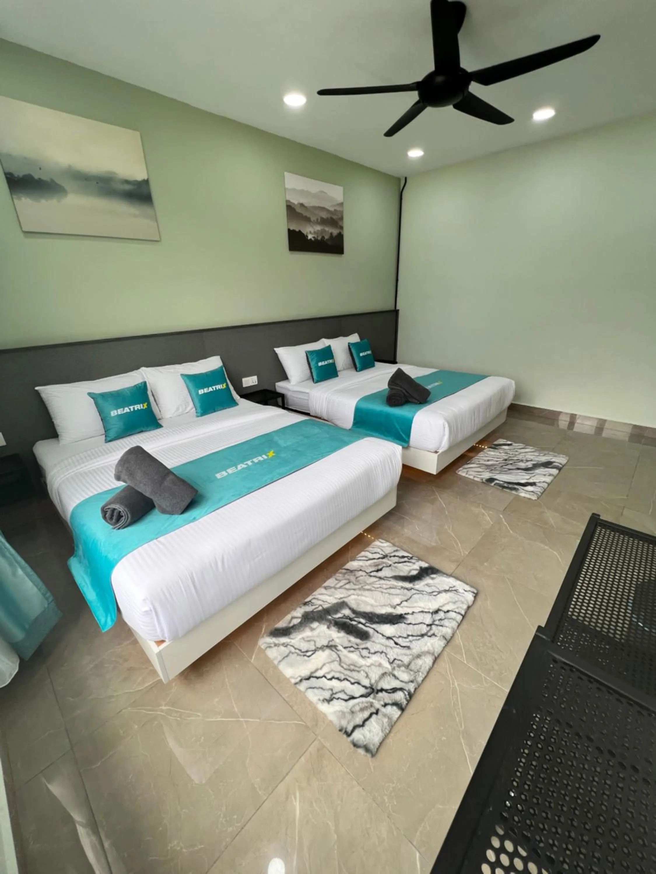 Bed in BEATRIX HOTEL