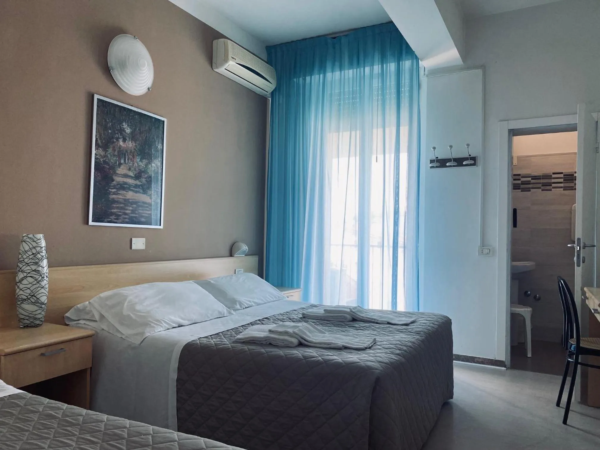 Bed in Hotel New Primula