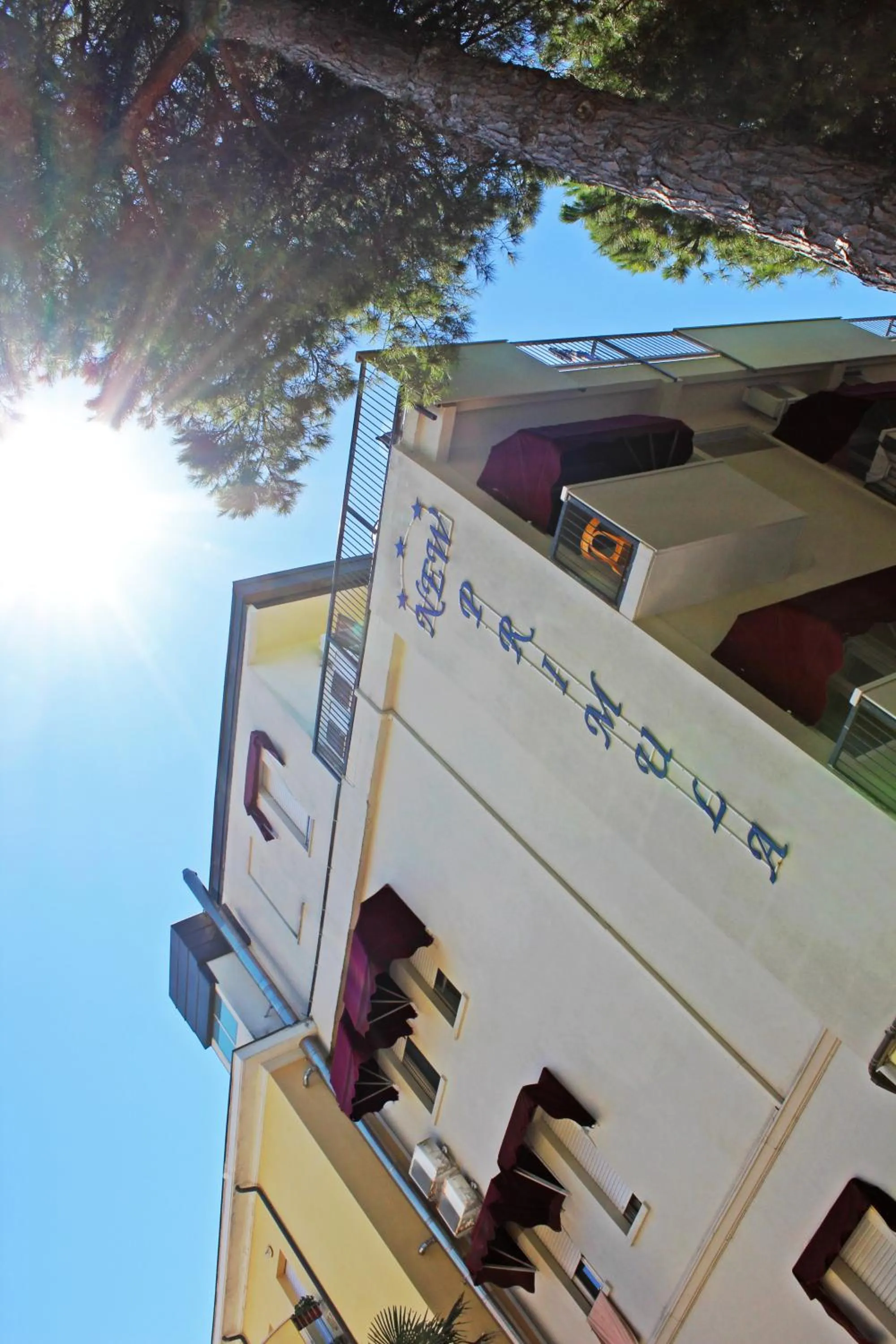 Property building in Hotel New Primula