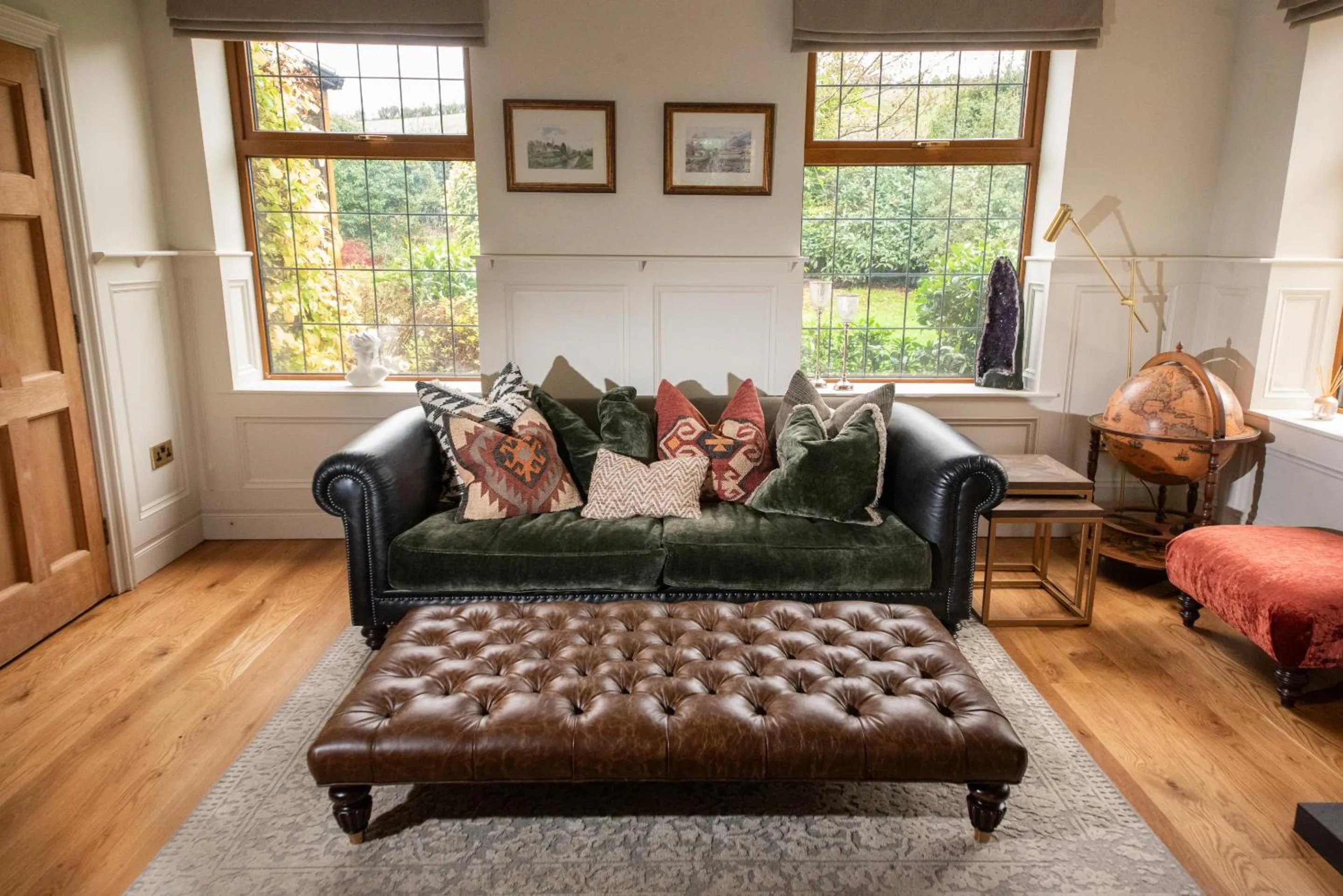 Living room in Blackwell House