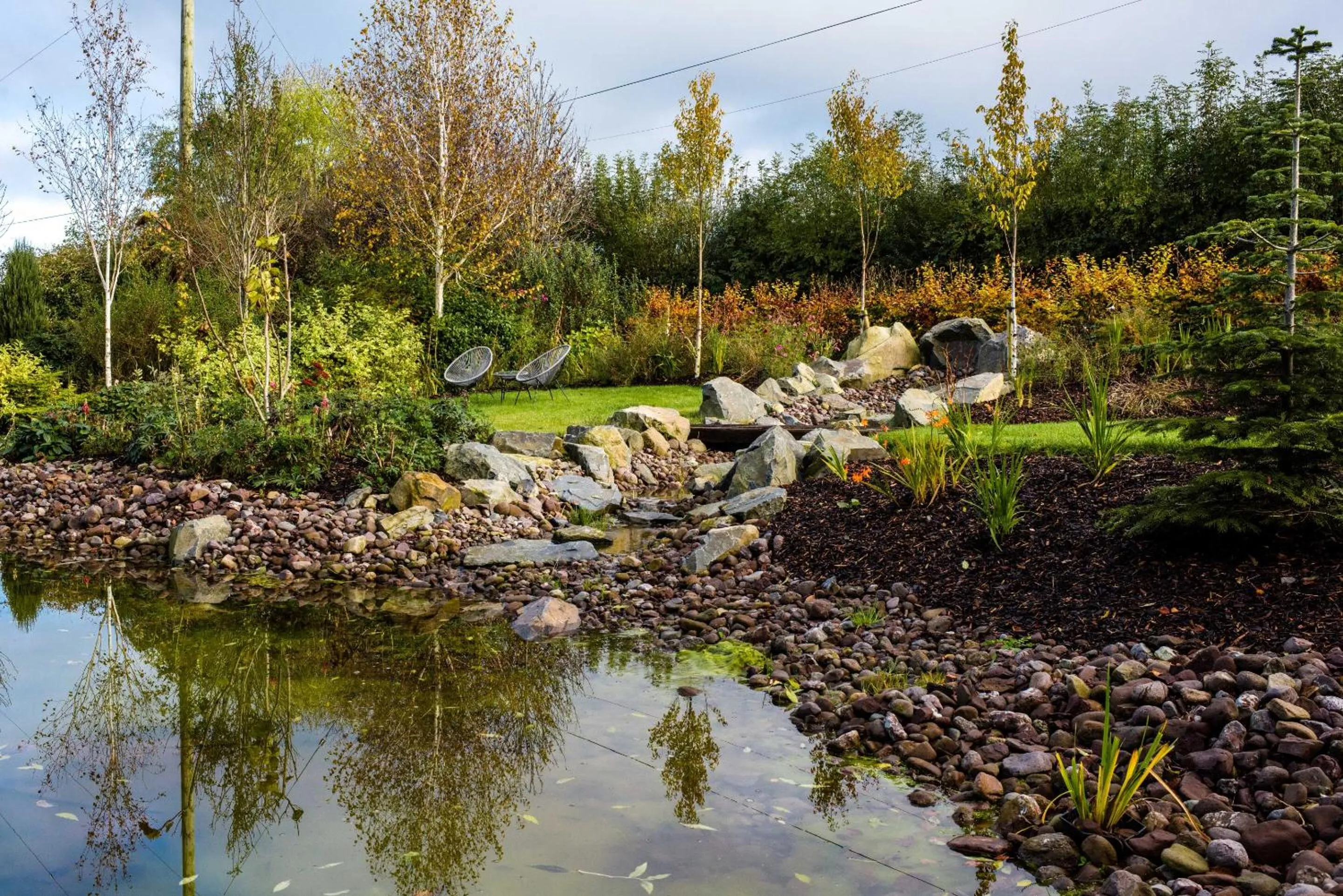 Natural landscape in Blackwell House