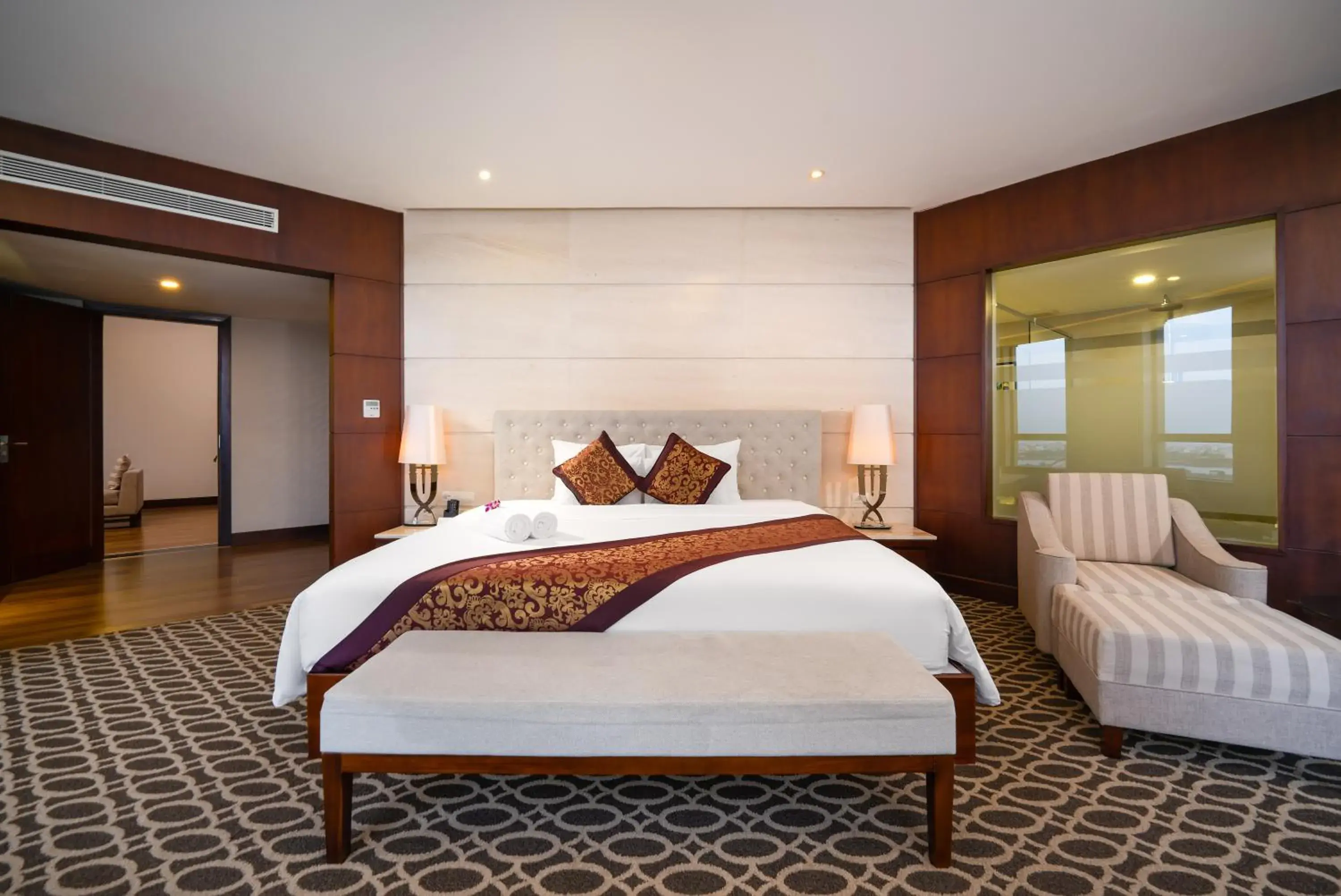 Bed in Minh Toan Galaxy Hotel Bed in Minh Toan Galaxy Hotel