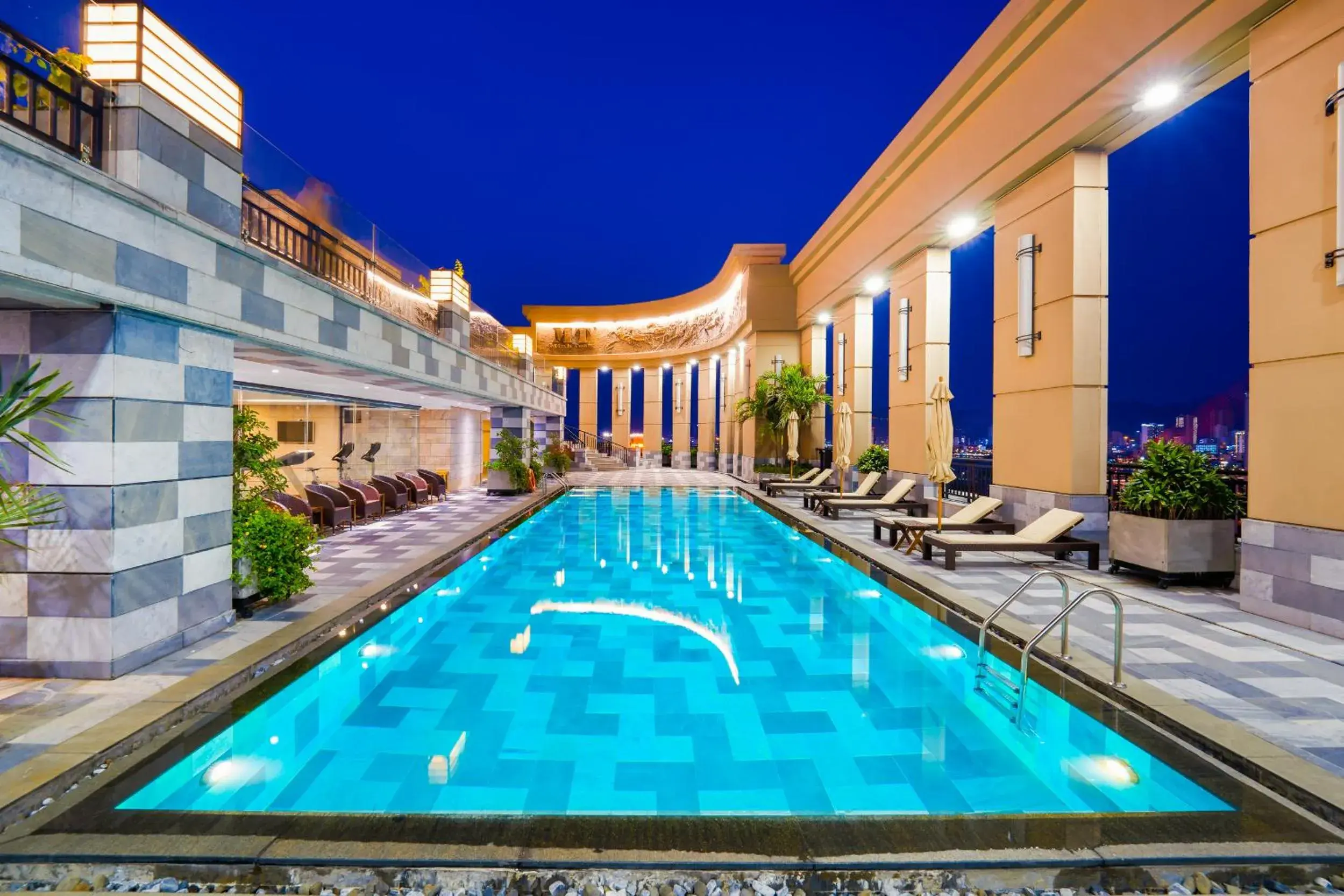 Swimming pool in Minh Toan Galaxy Hotel Swimming pool in Minh Toan Galaxy Hotel