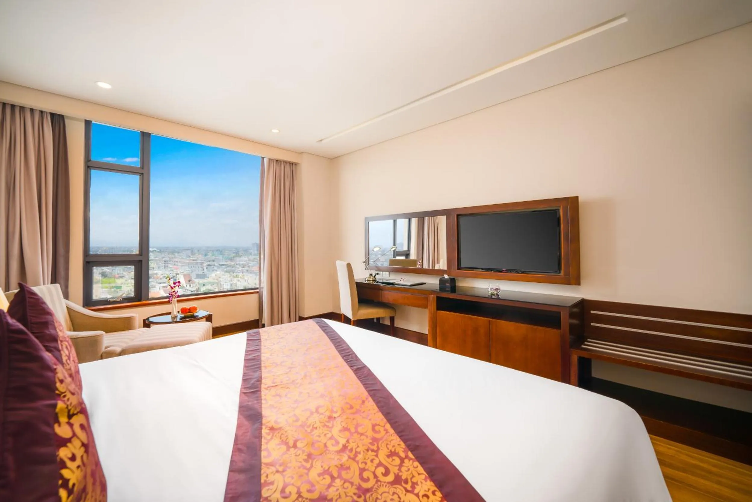 Bedroom, Bed in Minh Toan Galaxy Hotel