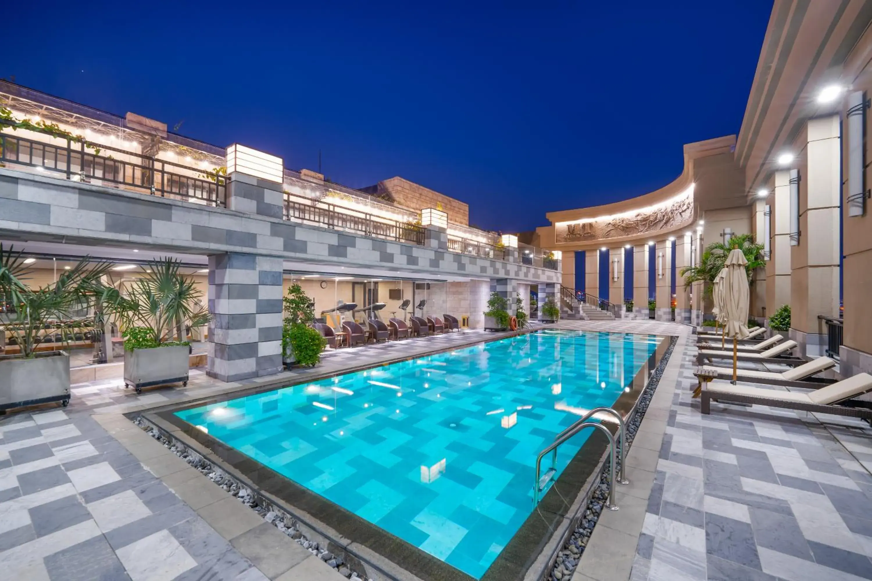 Swimming pool in Minh Toan Galaxy Hotel Swimming pool in Minh Toan Galaxy Hotel