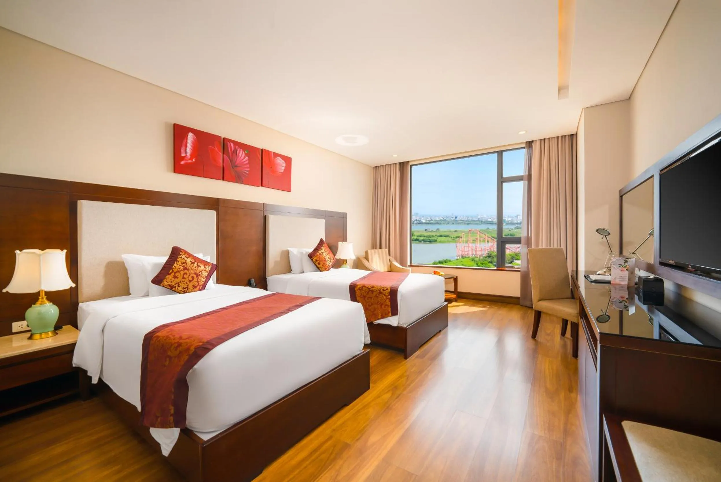 Bedroom, Bed in Minh Toan Galaxy Hotel