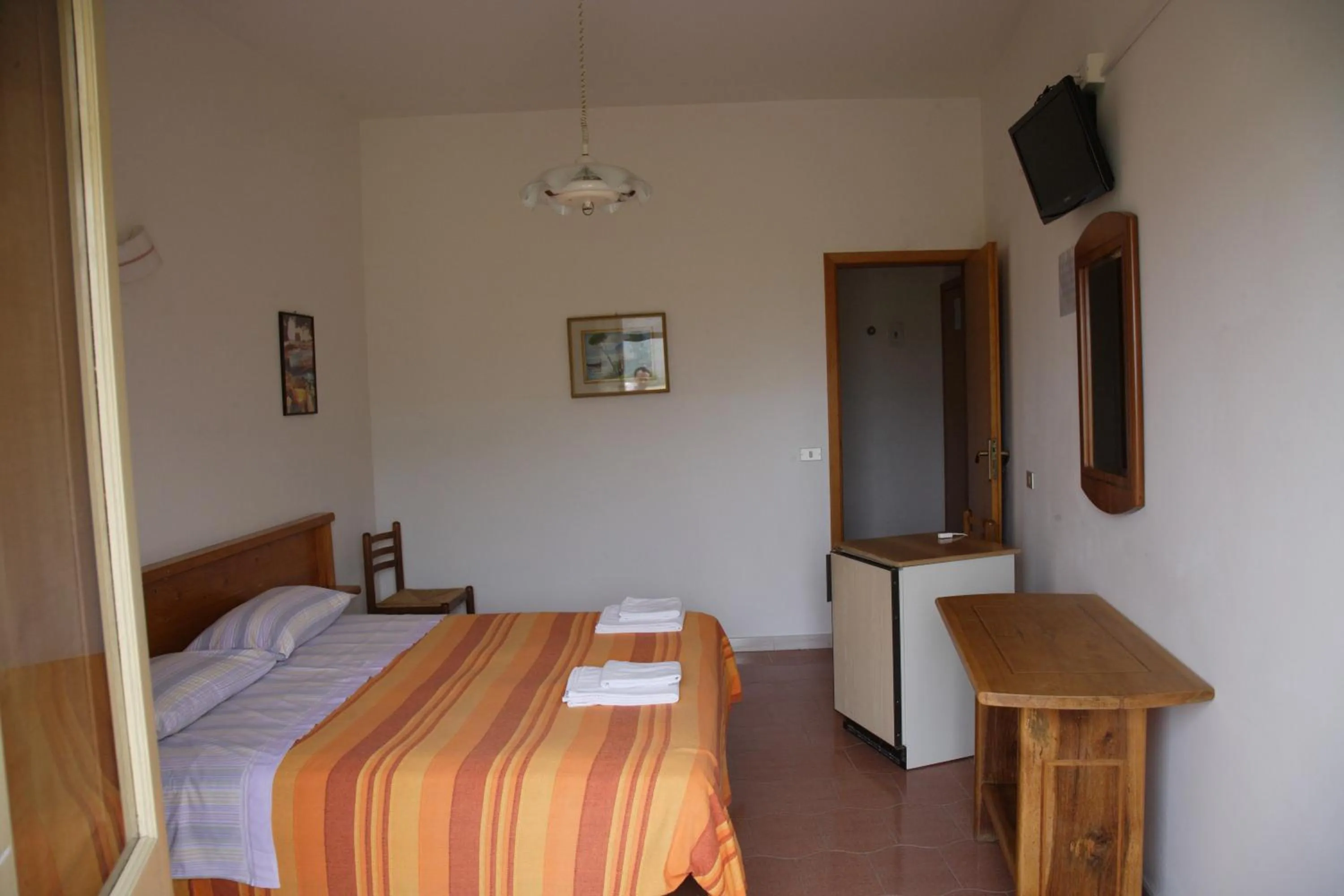 Bedroom, Bed in Hotel-Pensione 4 Stagioni