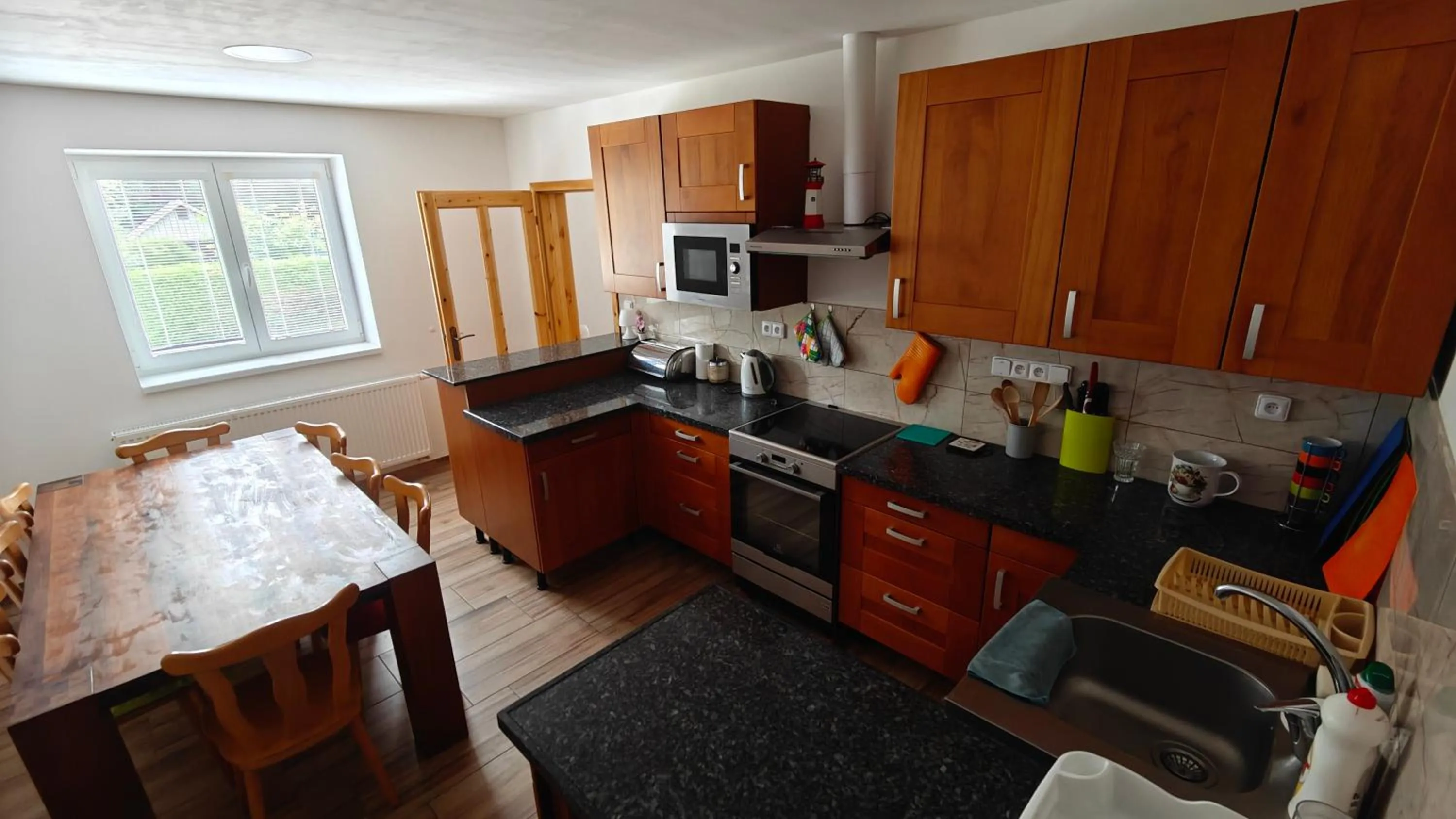 kitchen in Penzion Majka