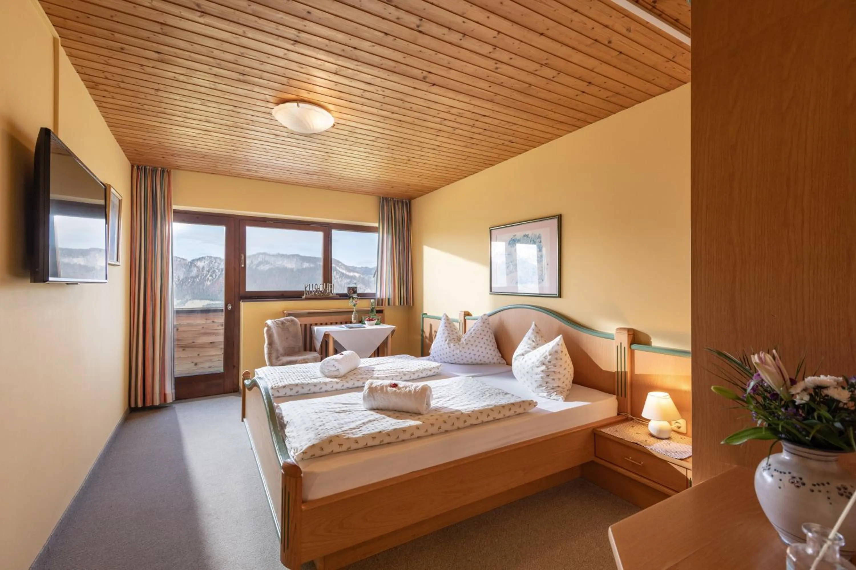 Bedroom in Hochfeldalm