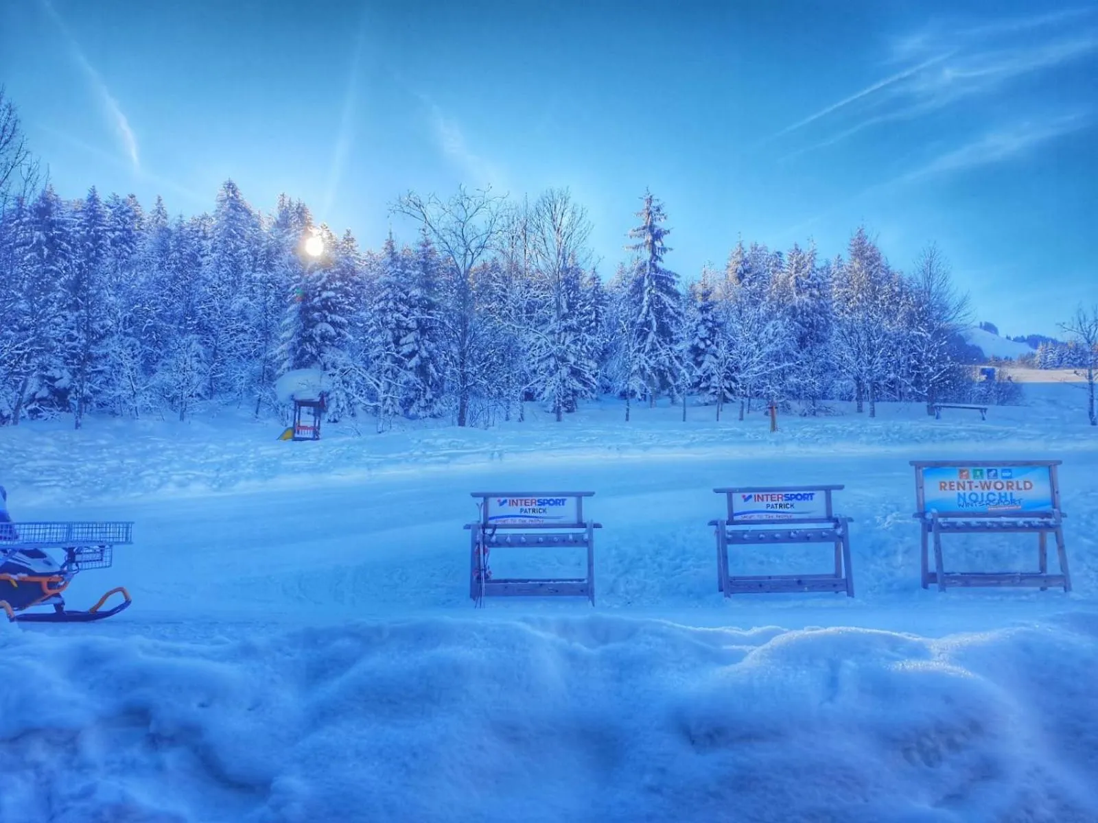 Natural landscape in Hochfeldalm