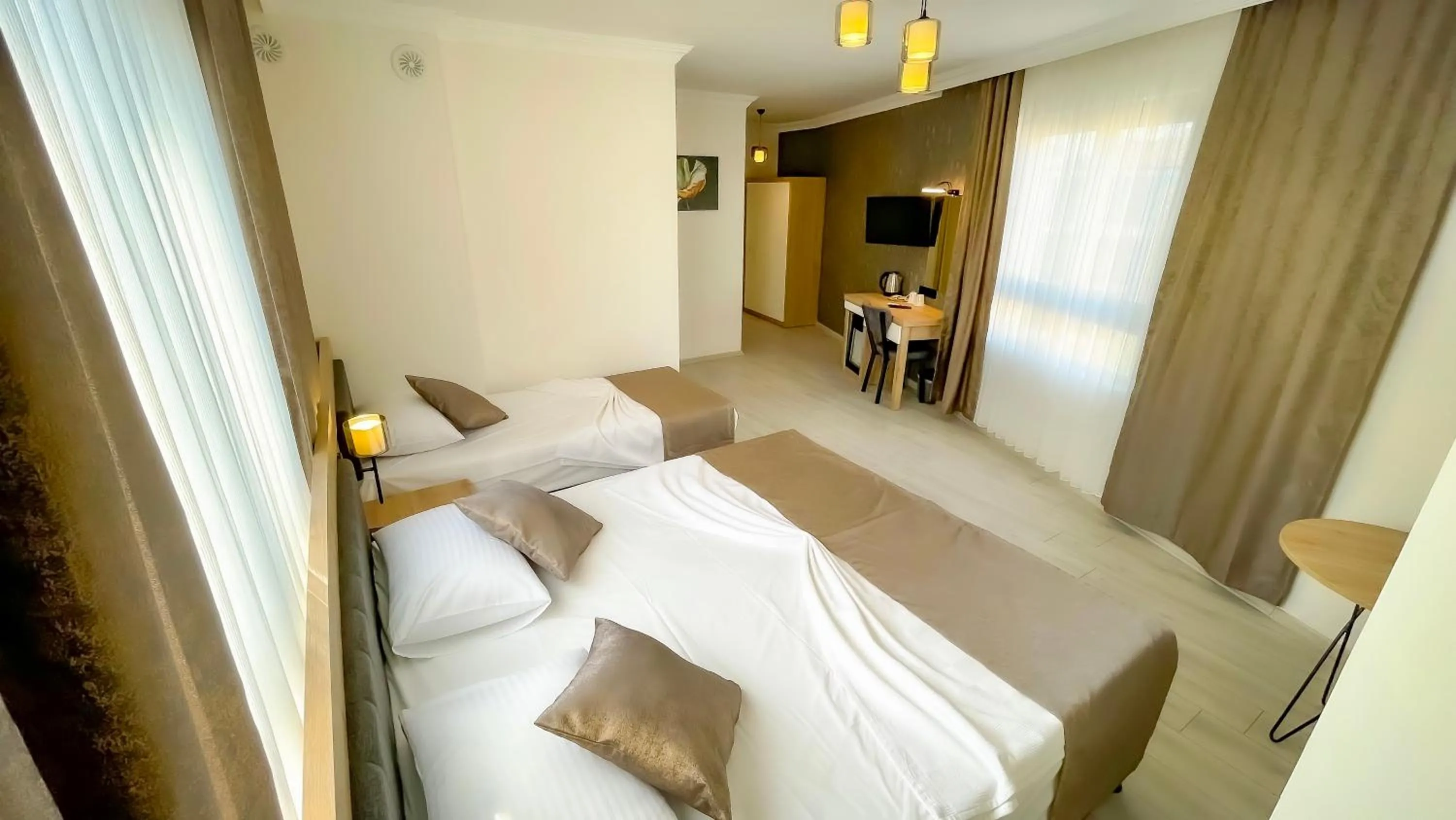 Bed in Bloomtalya Hotel