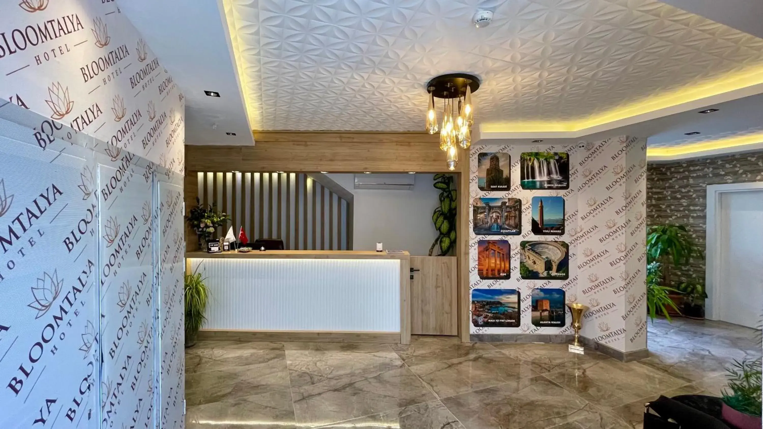 Lobby or reception in Bloomtalya Hotel Lobby or reception in Bloomtalya Hotel
