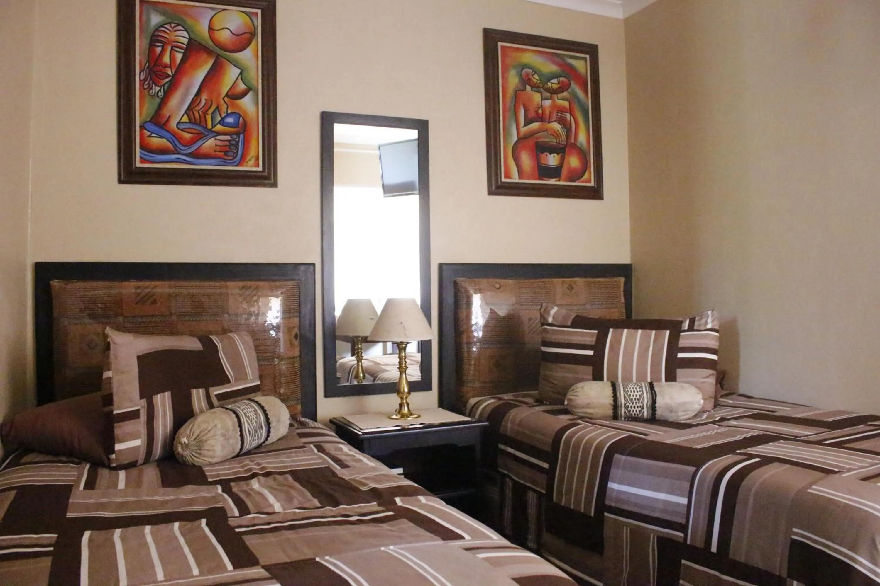 Bedroom, Bed in African Sky Guest House