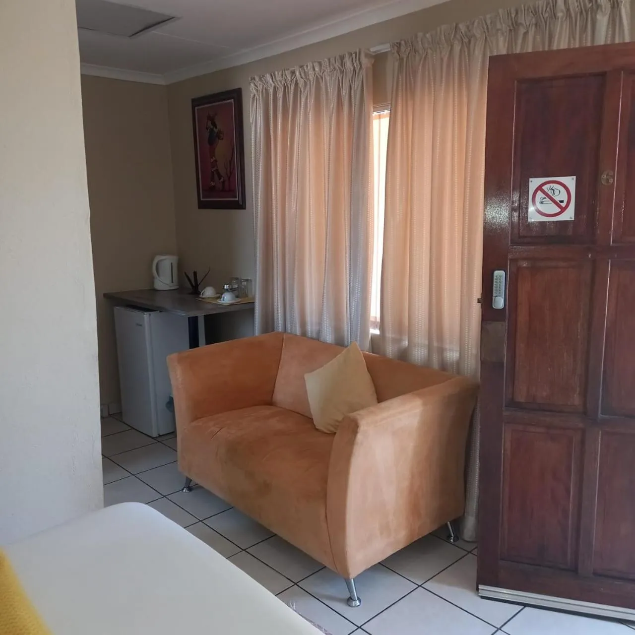 Seating area in African Sky Guest House