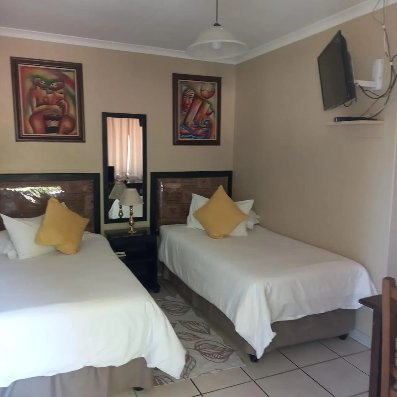 Bedroom, Bed in African Sky Guest House