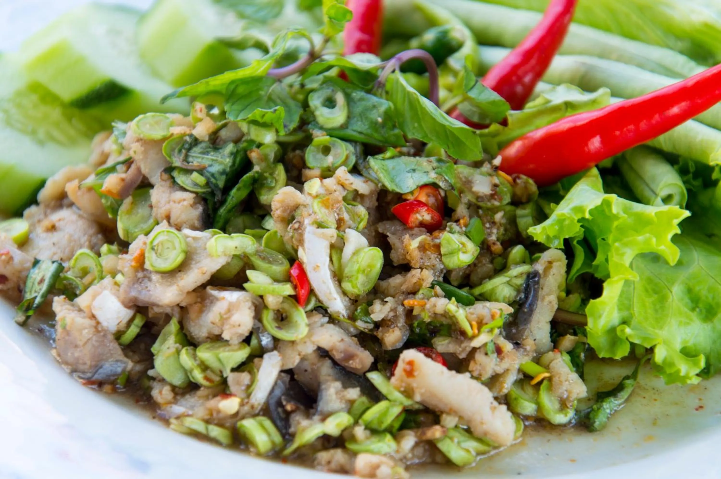 Food close-up in Le Bouton D'or Boutique Hotel