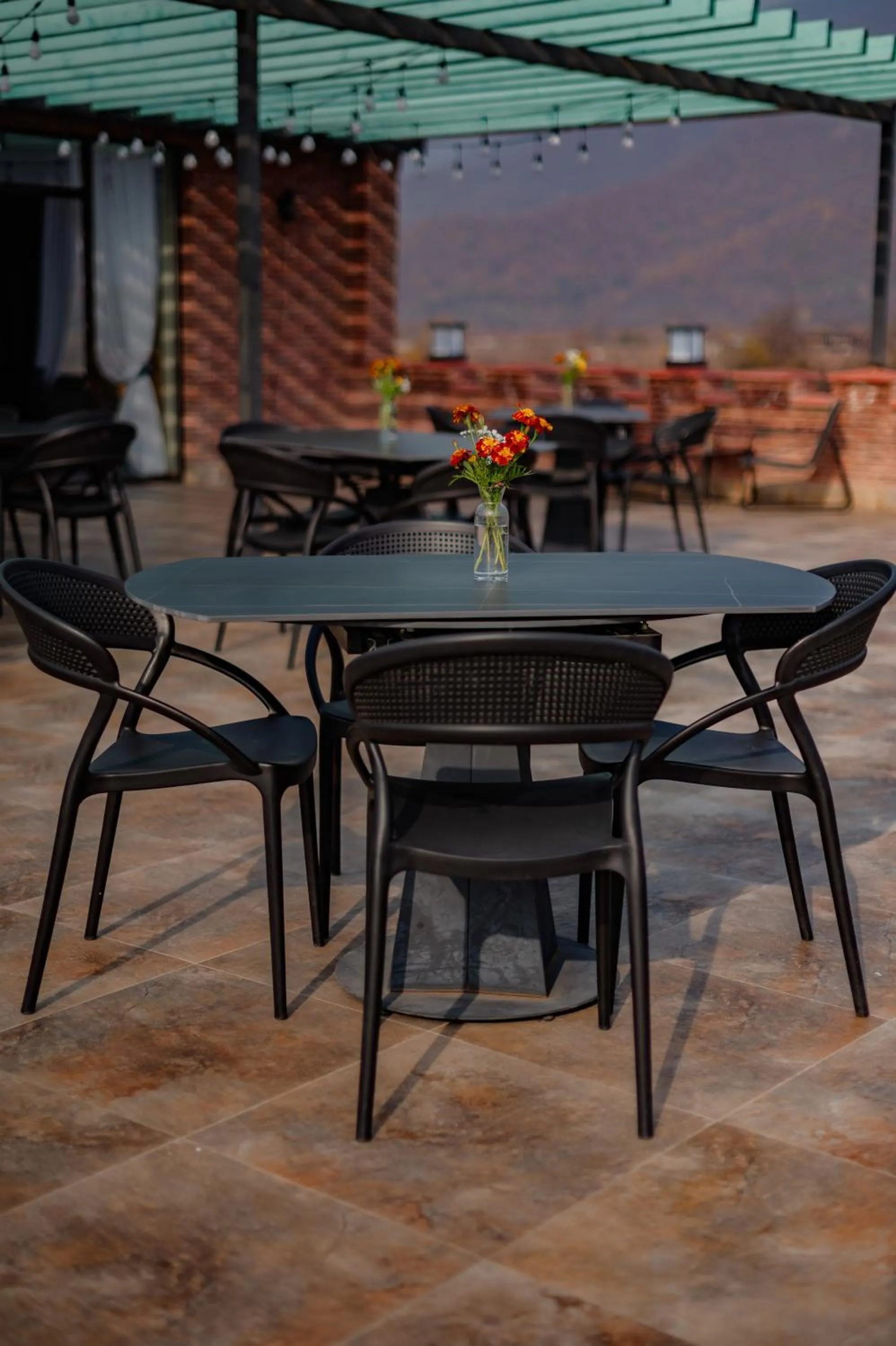 Patio in Burki Castle & Cellar