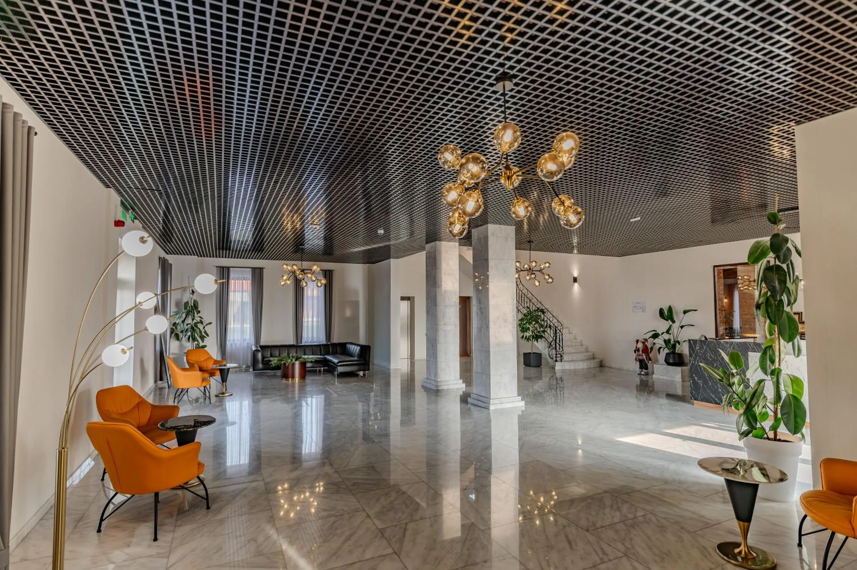 Lobby or reception in Burki Castle & Cellar