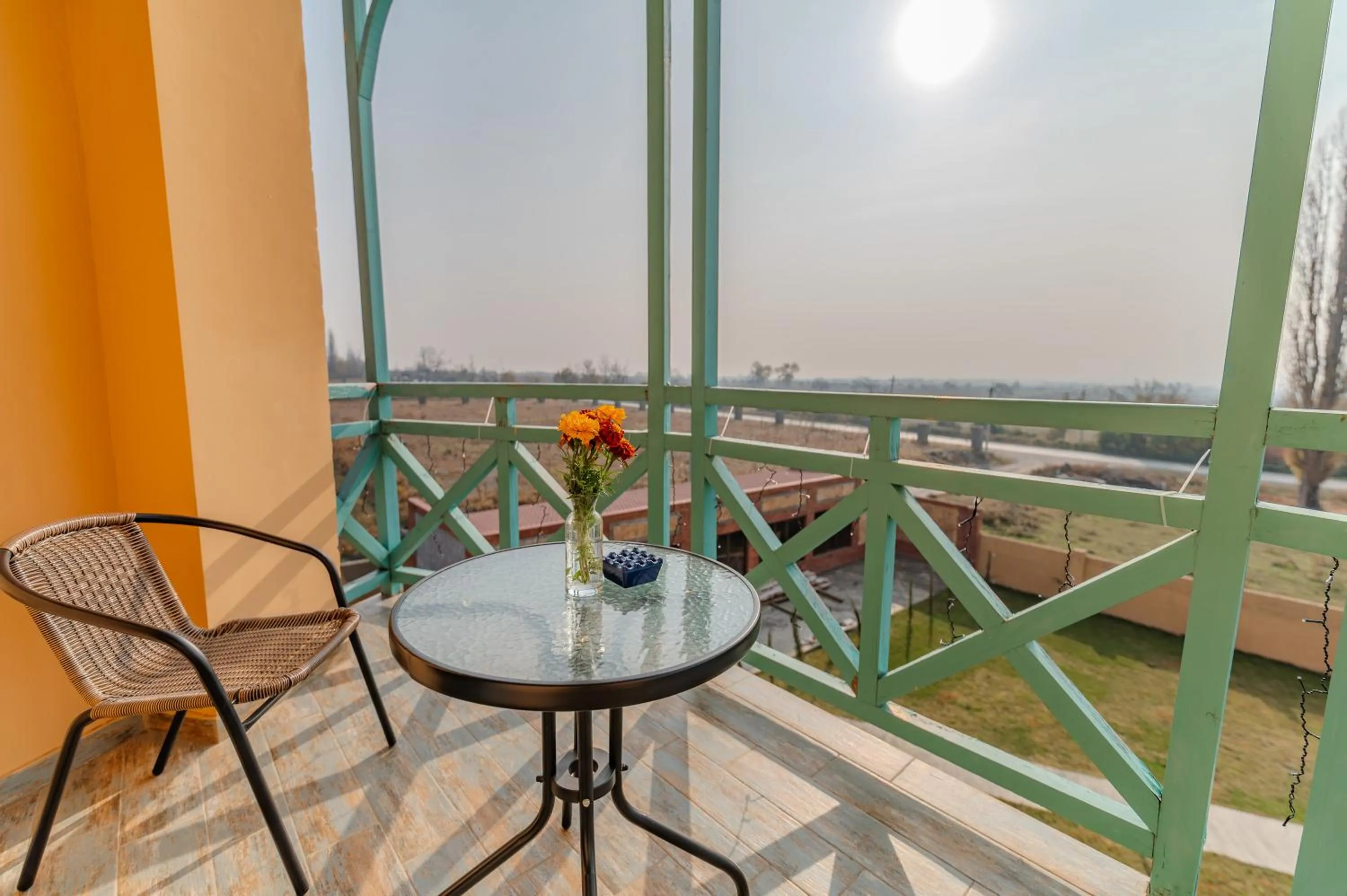 Patio in Burki Castle & Cellar