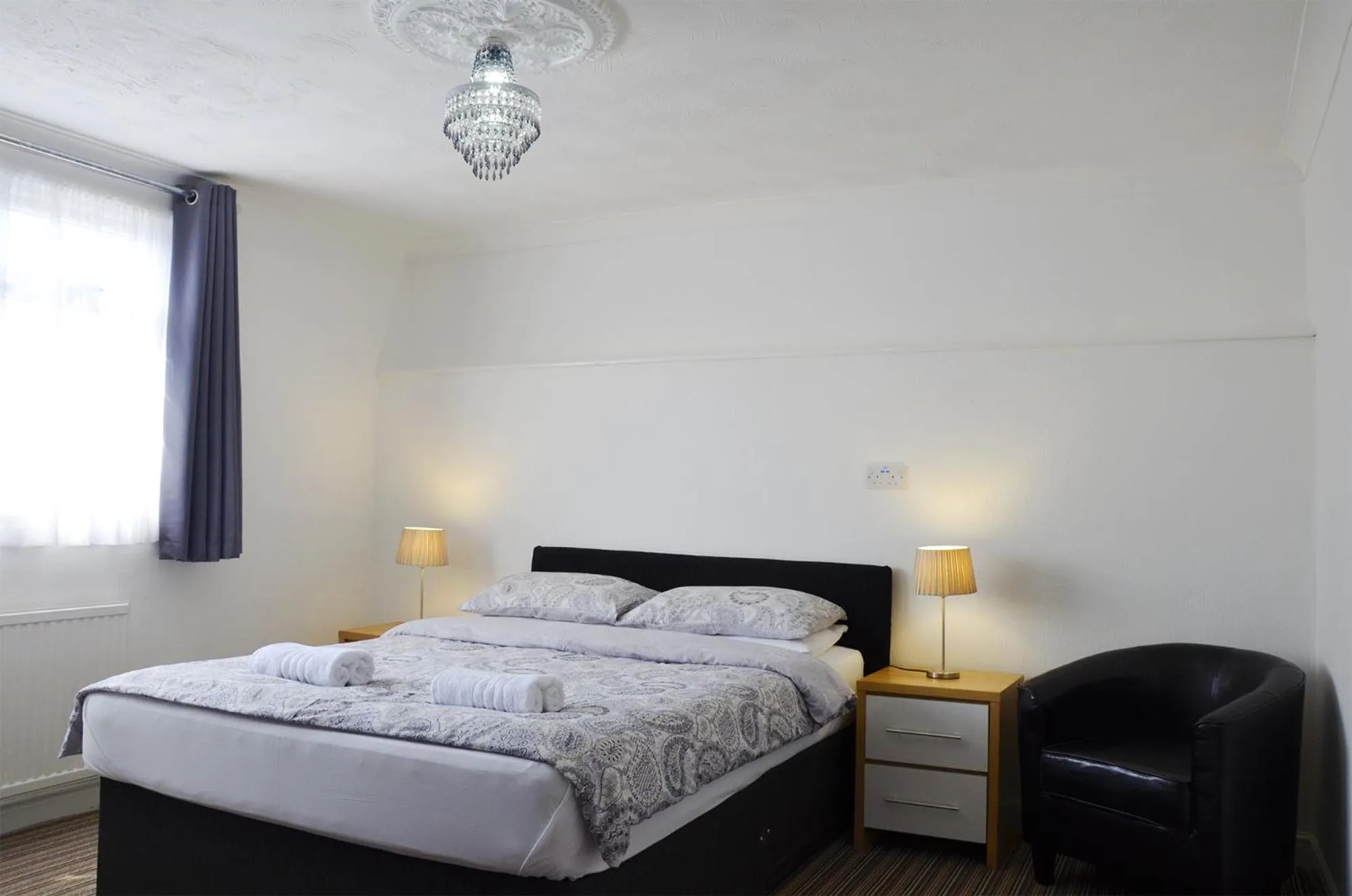 Bed in The Gurkha Hotel