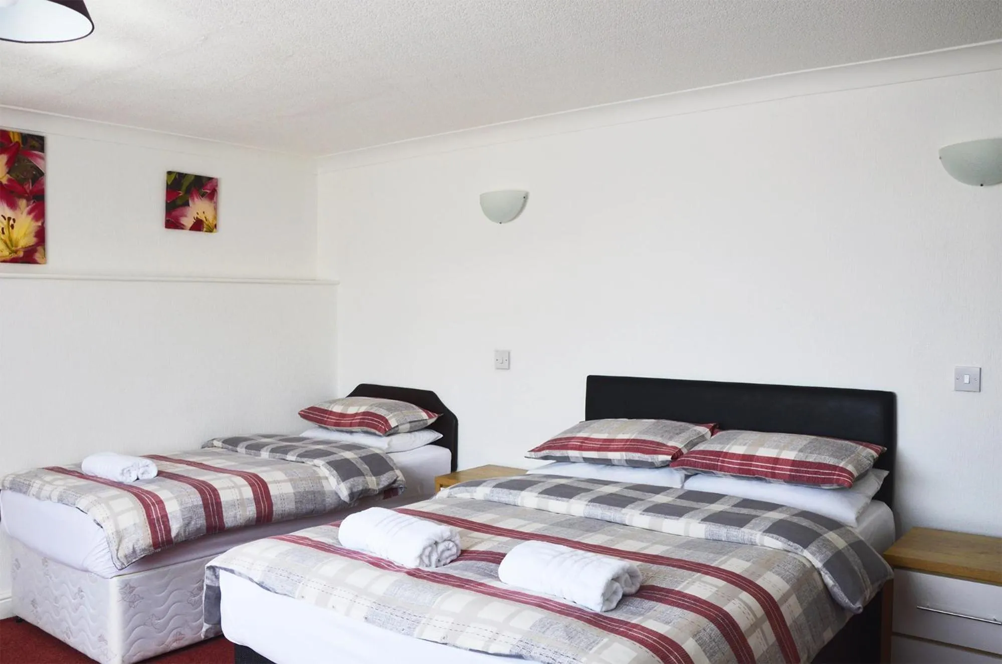 Bed in The Gurkha Hotel