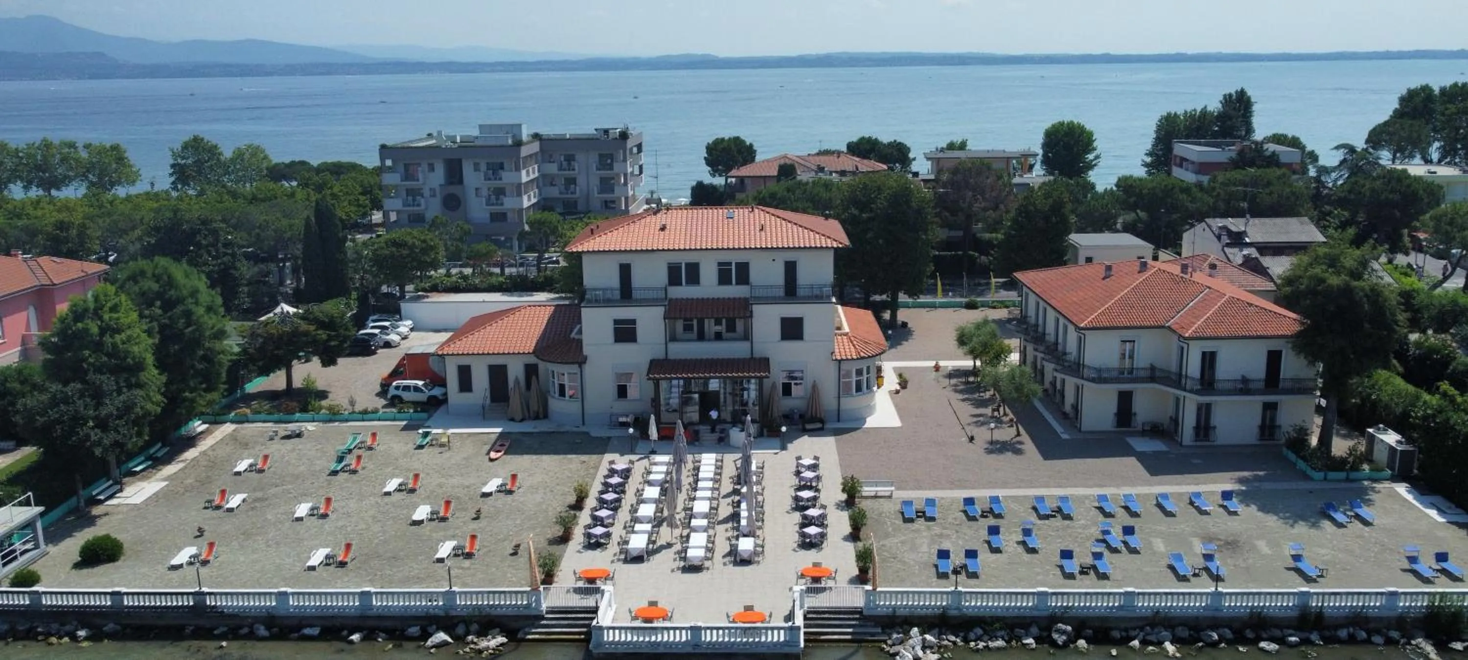 Lake view in Hotel Villa Trieste