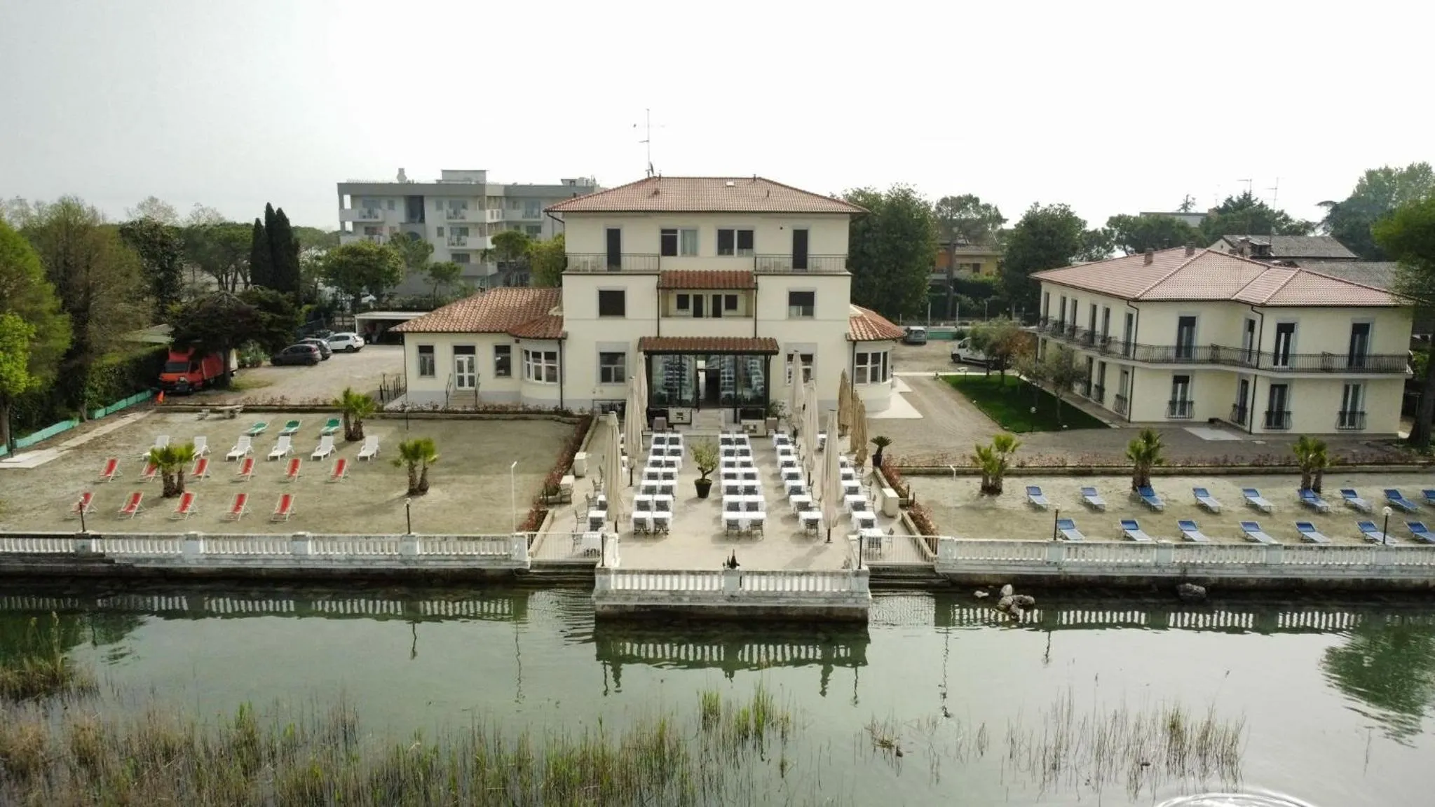 Property building in Hotel Villa Trieste