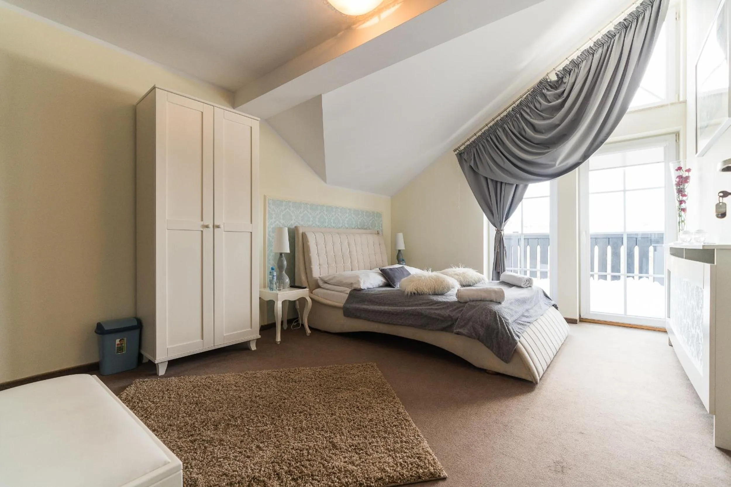 Photo of the whole room, Bed in Dworek Rajska Góra