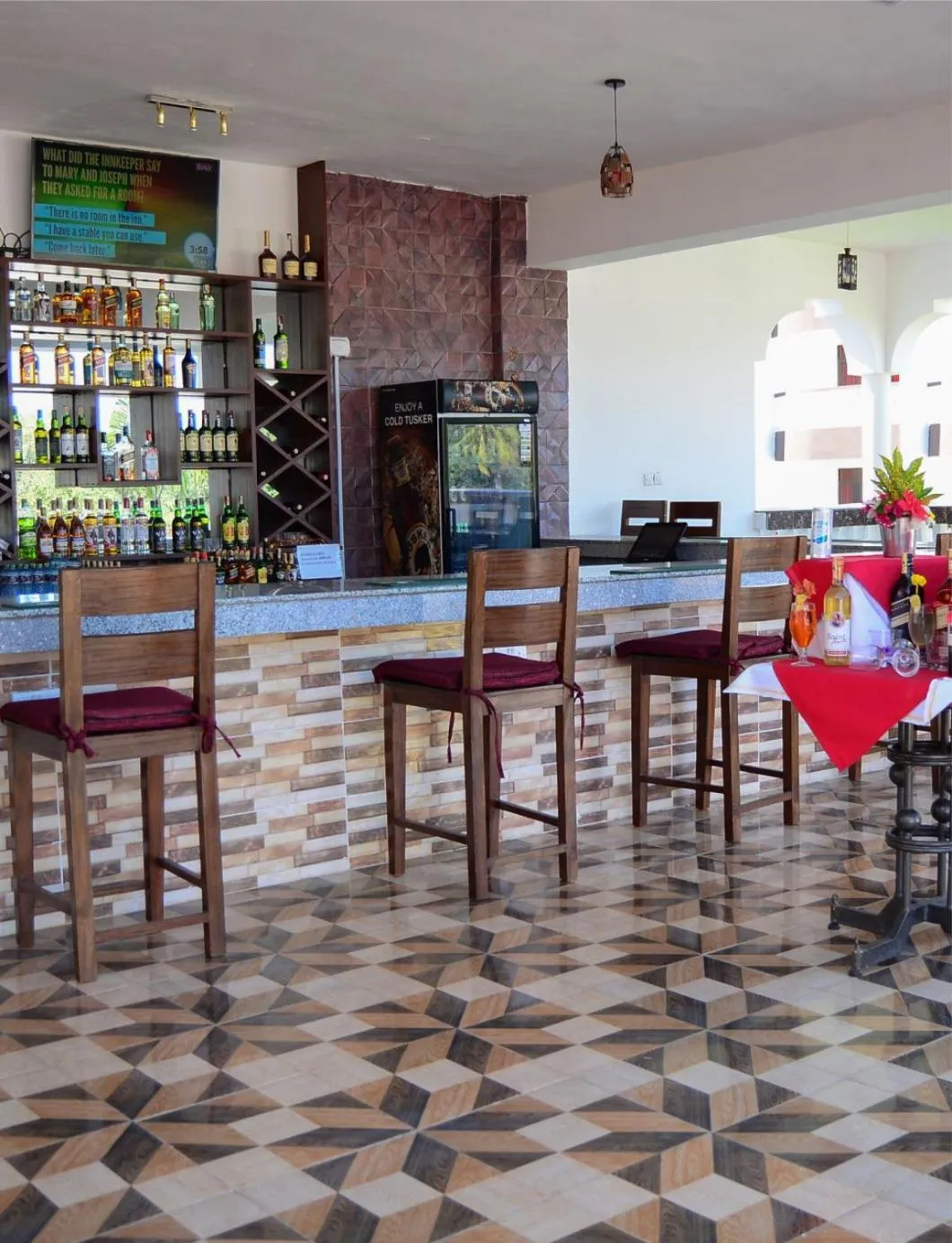 Lounge or bar in White Peacock Resort Mtwapa