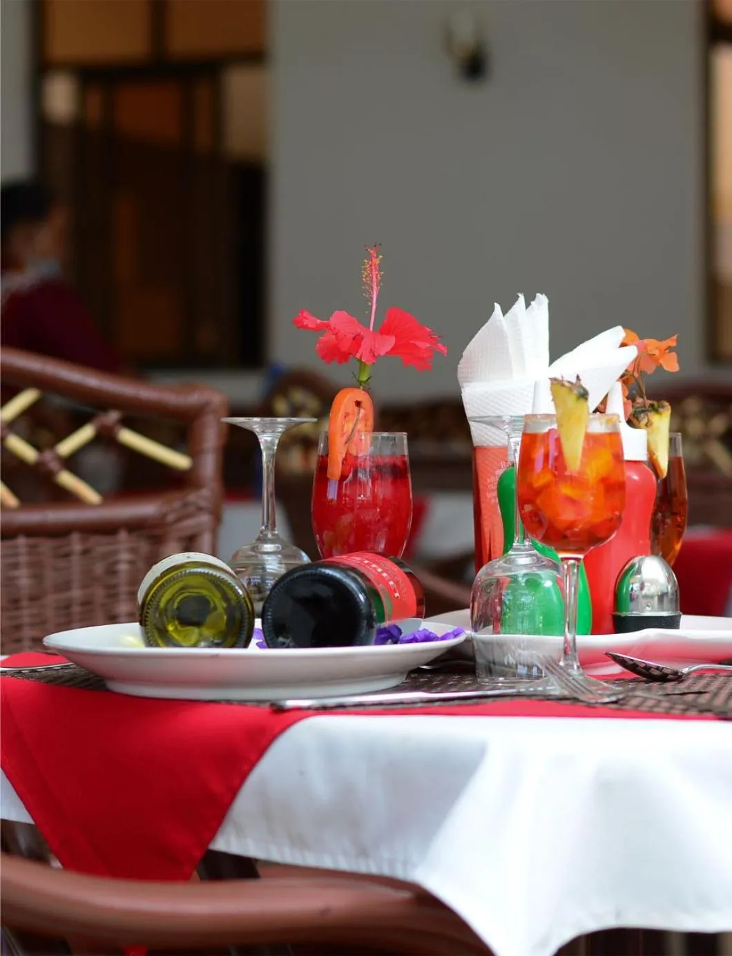 Restaurant/places to eat in White Peacock Resort Mtwapa