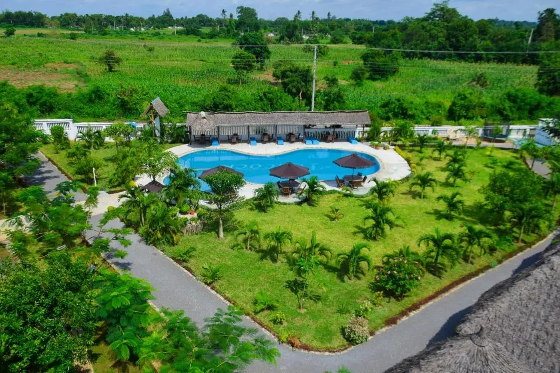 Garden in White Peacock Resort Mtwapa