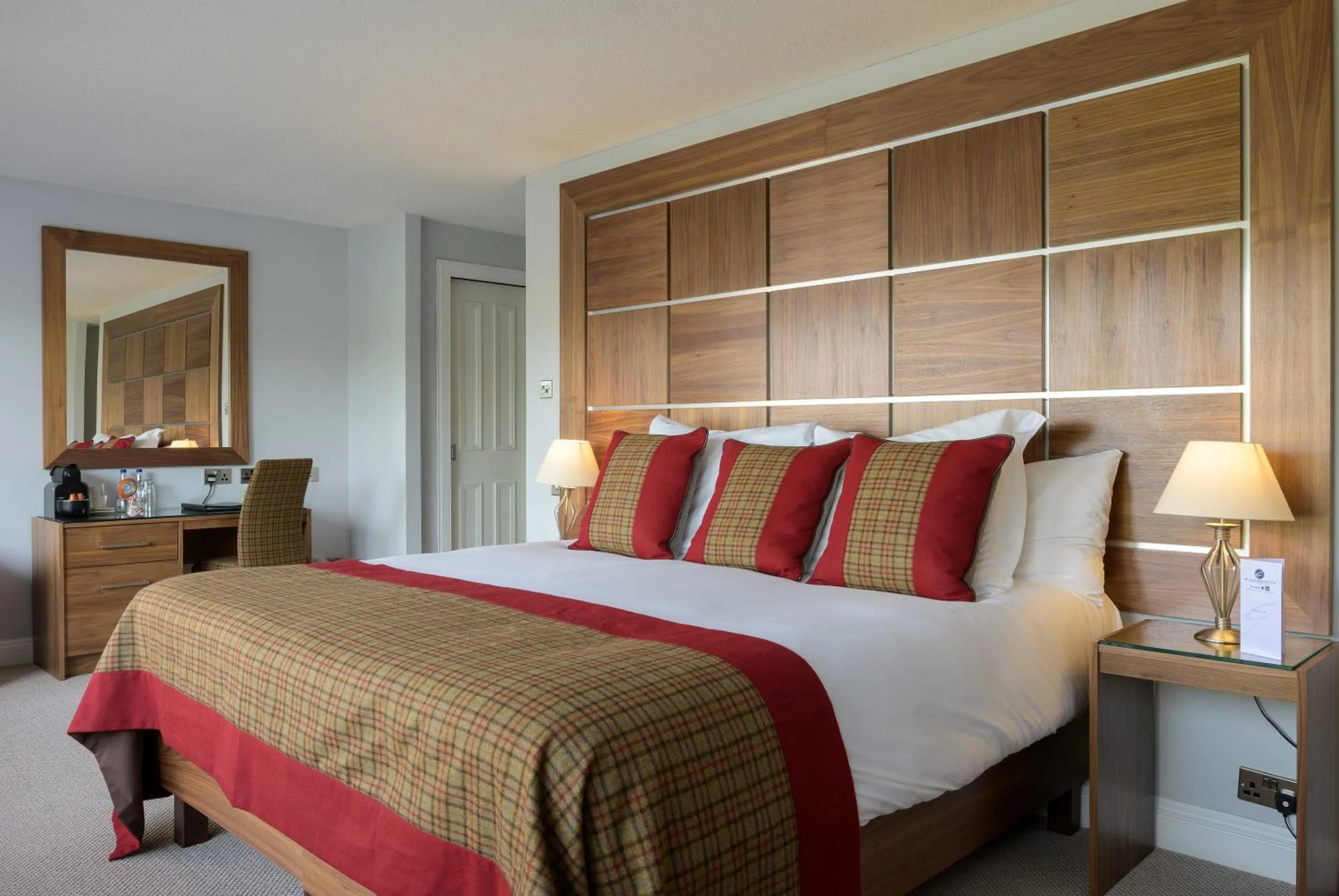 Bed in The Glenmoriston Townhouse Hotel