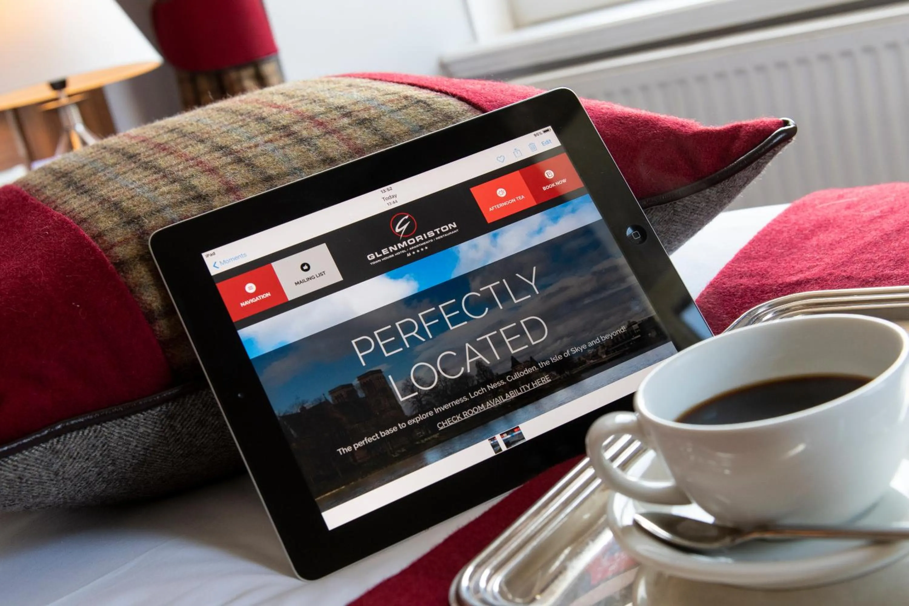 Coffee/tea facilities in The Glenmoriston Townhouse Hotel