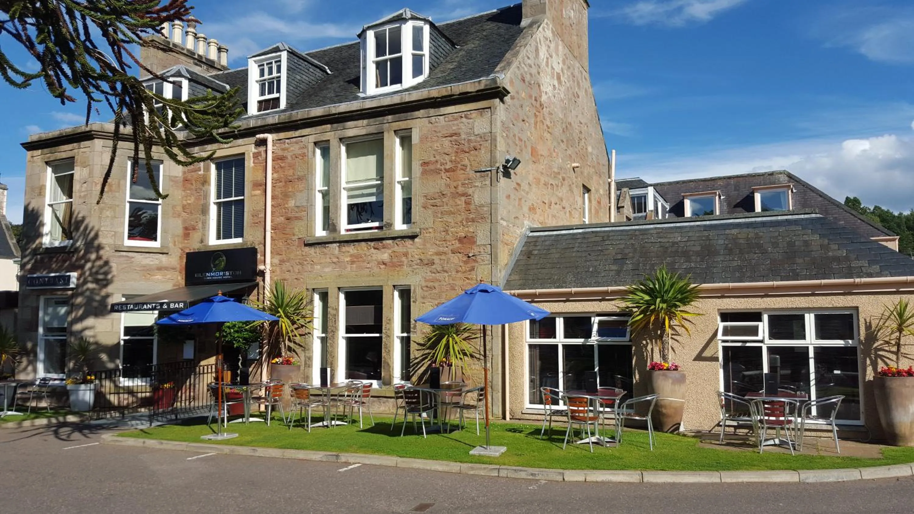 Property building in The Glenmoriston Townhouse Hotel
