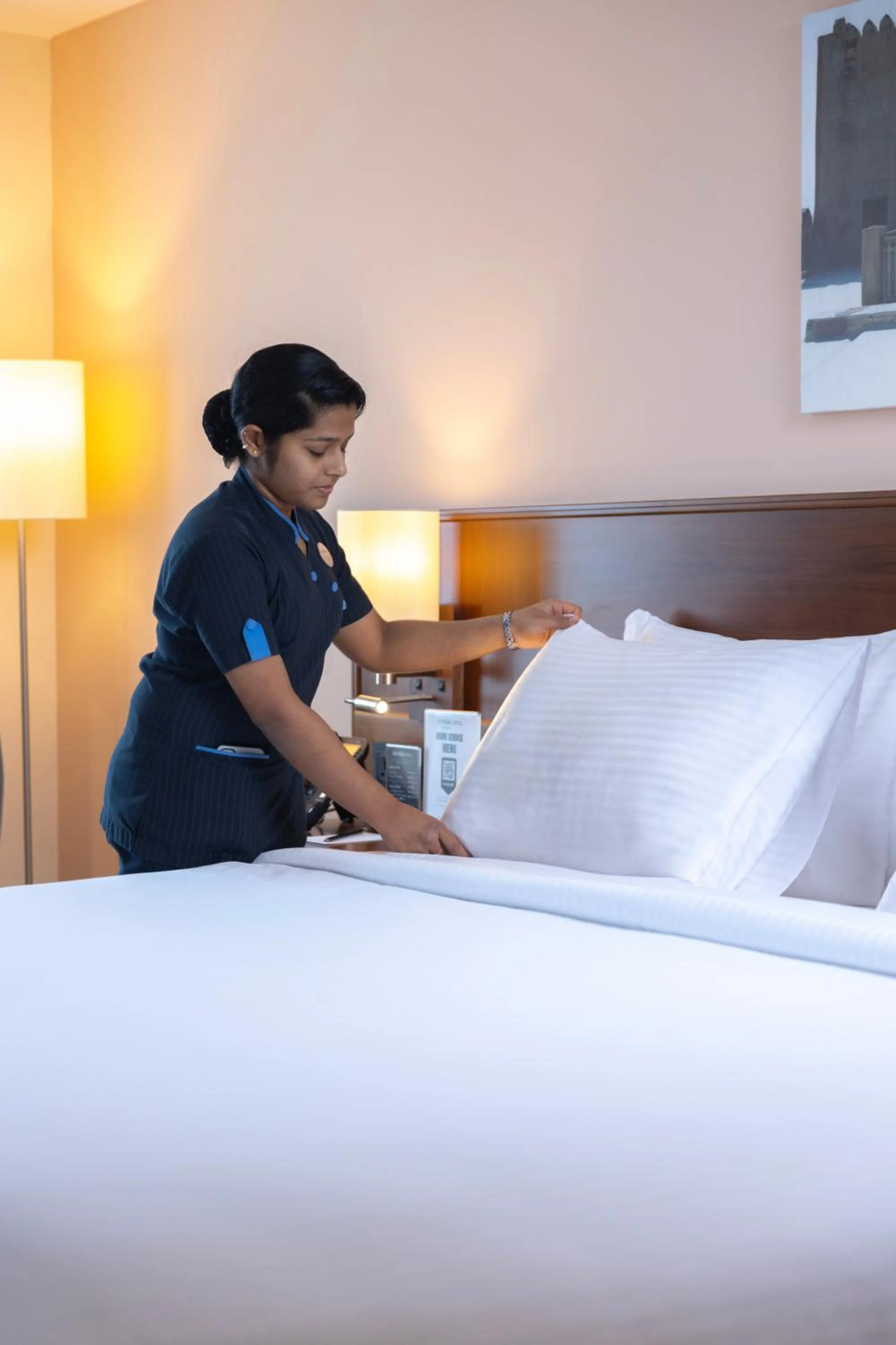 room service, Bed in Kyriad Hotel Salalah