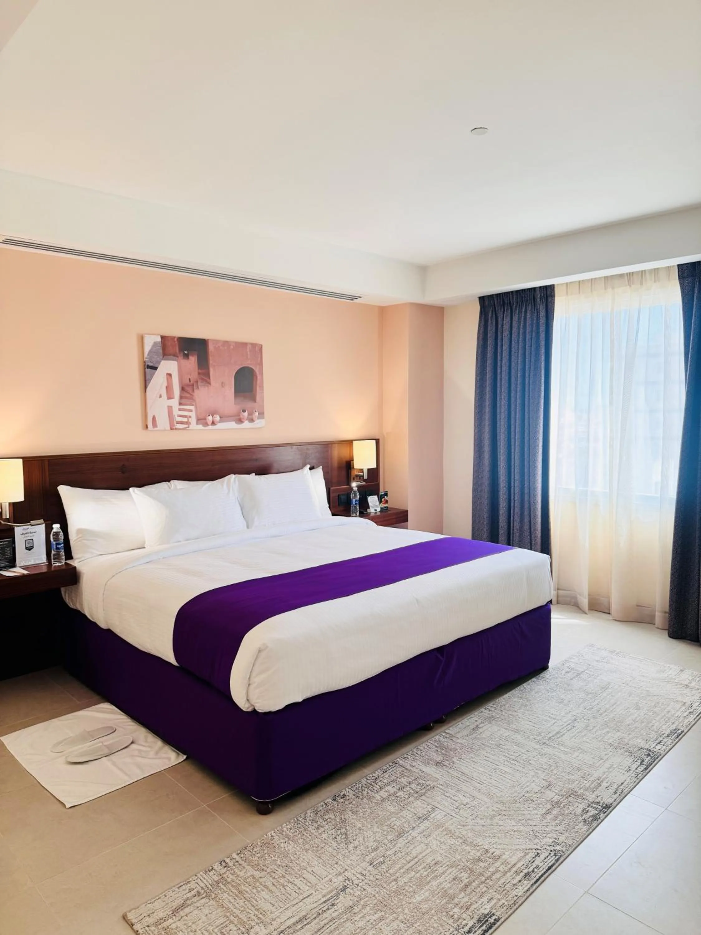 Bed in Kyriad Hotel Salalah