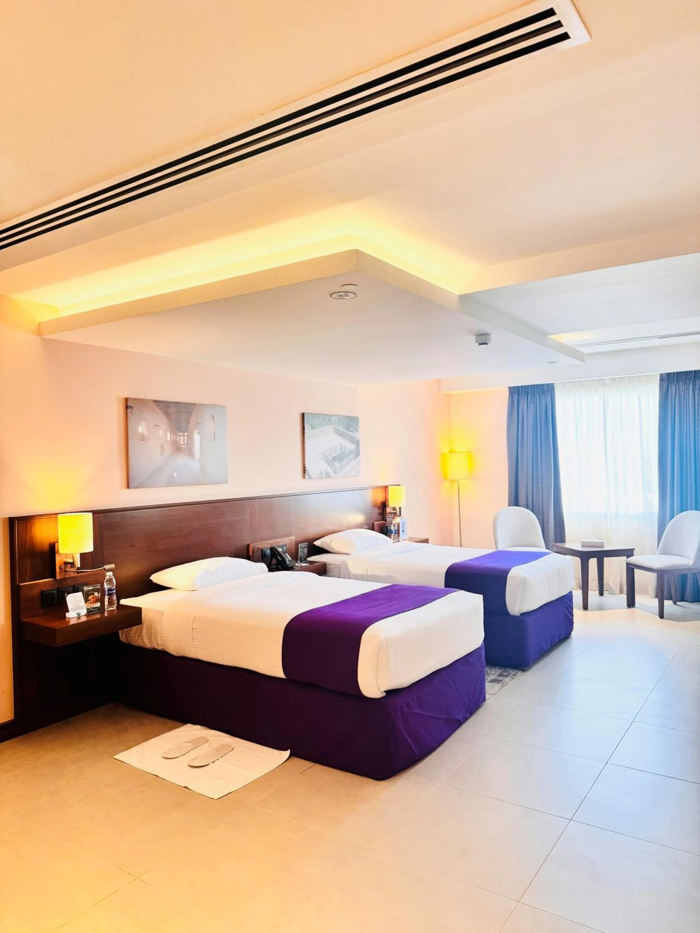 Bed in Kyriad Hotel Salalah