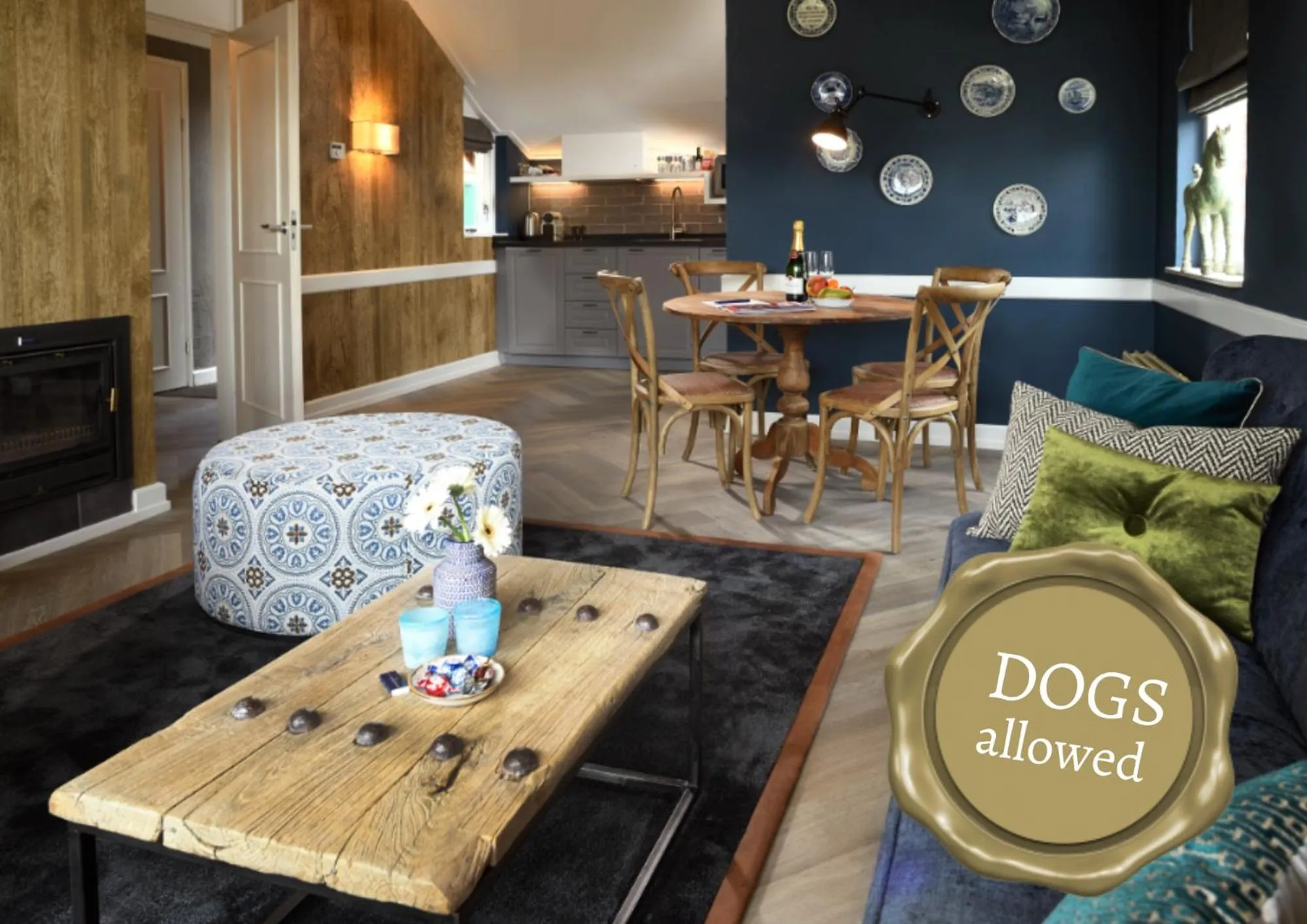 Living room in Landgoed De Holtweijde