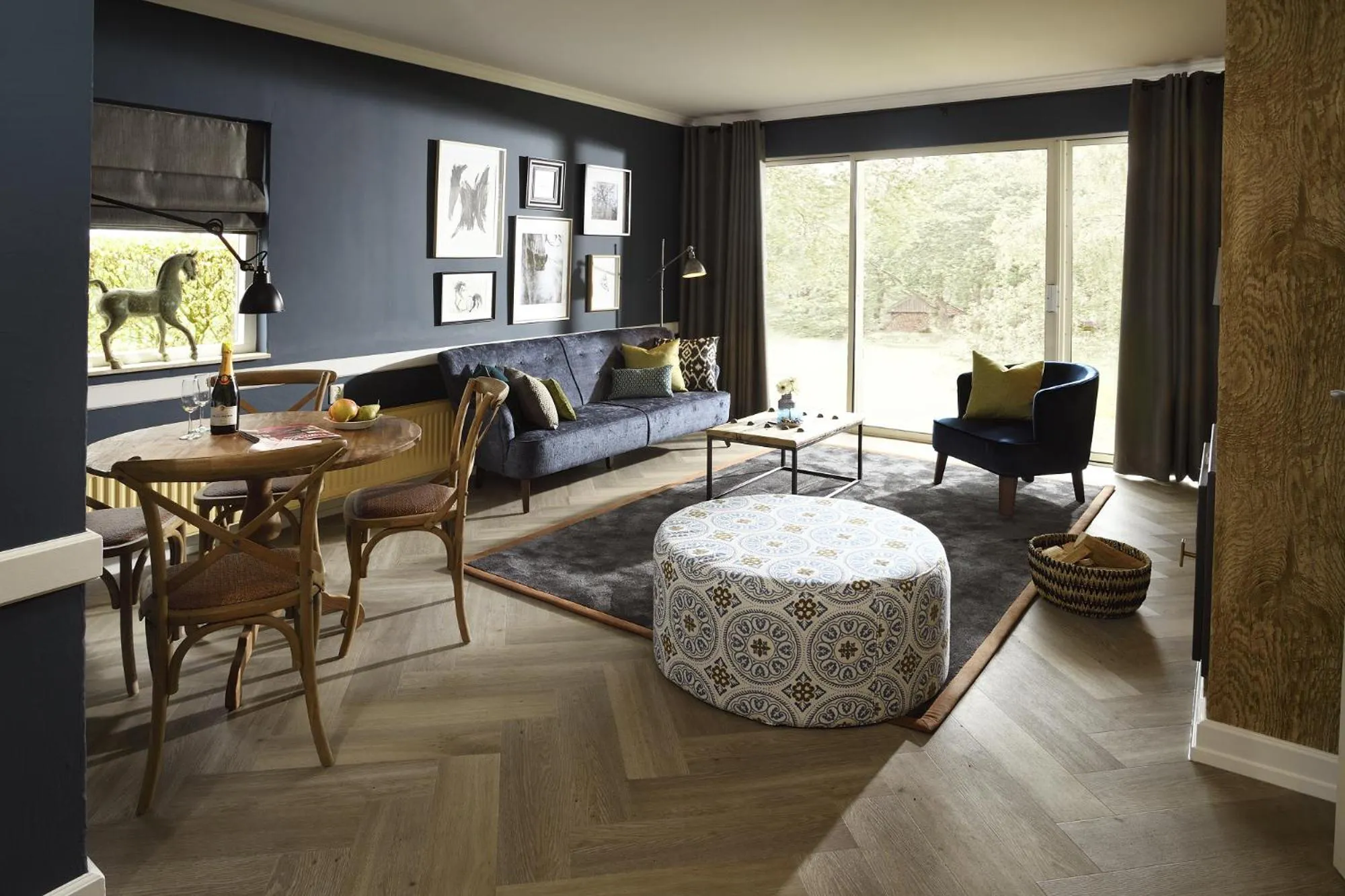 Seating area in Landgoed De Holtweijde