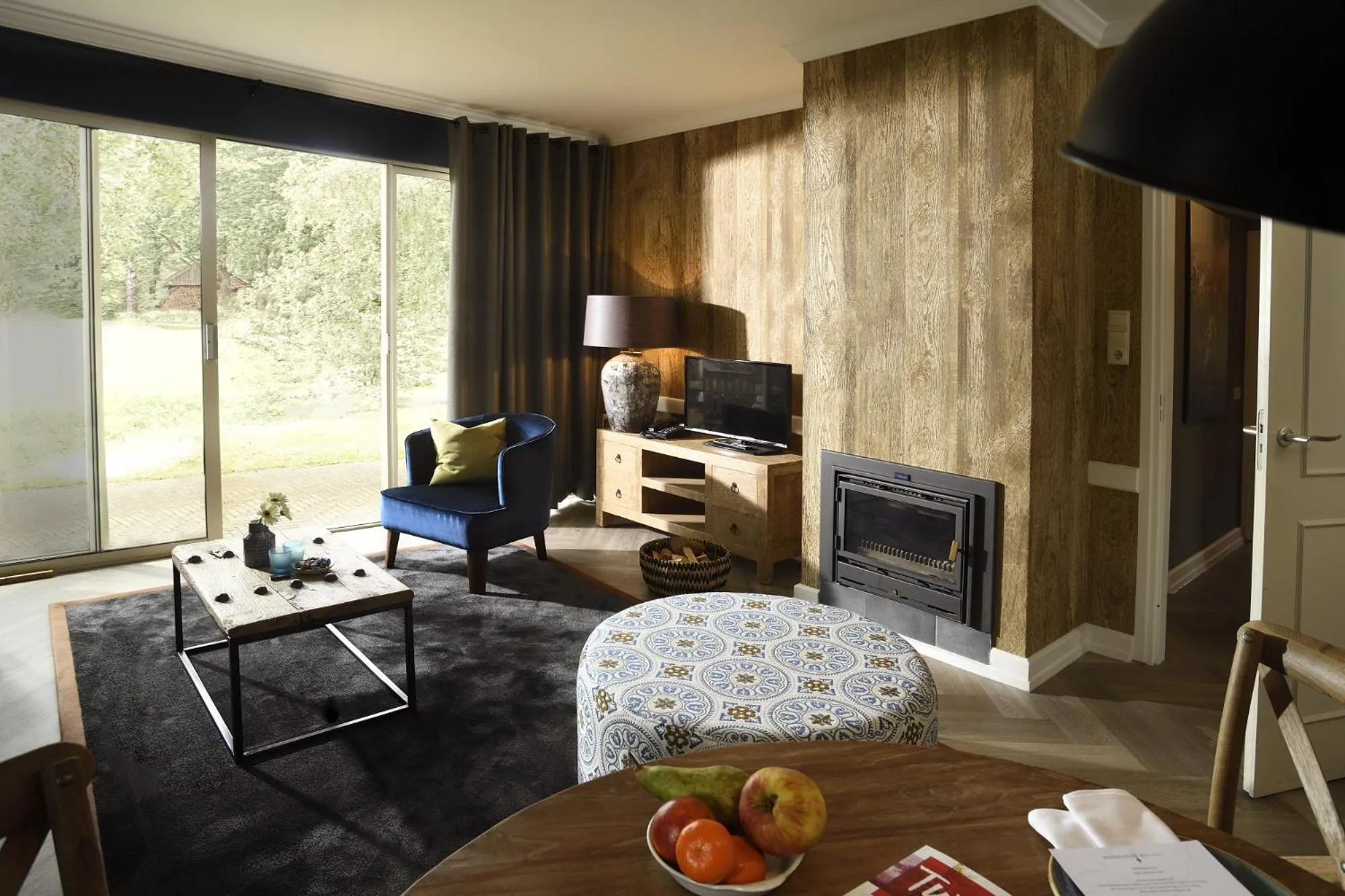 Seating area in Landgoed De Holtweijde